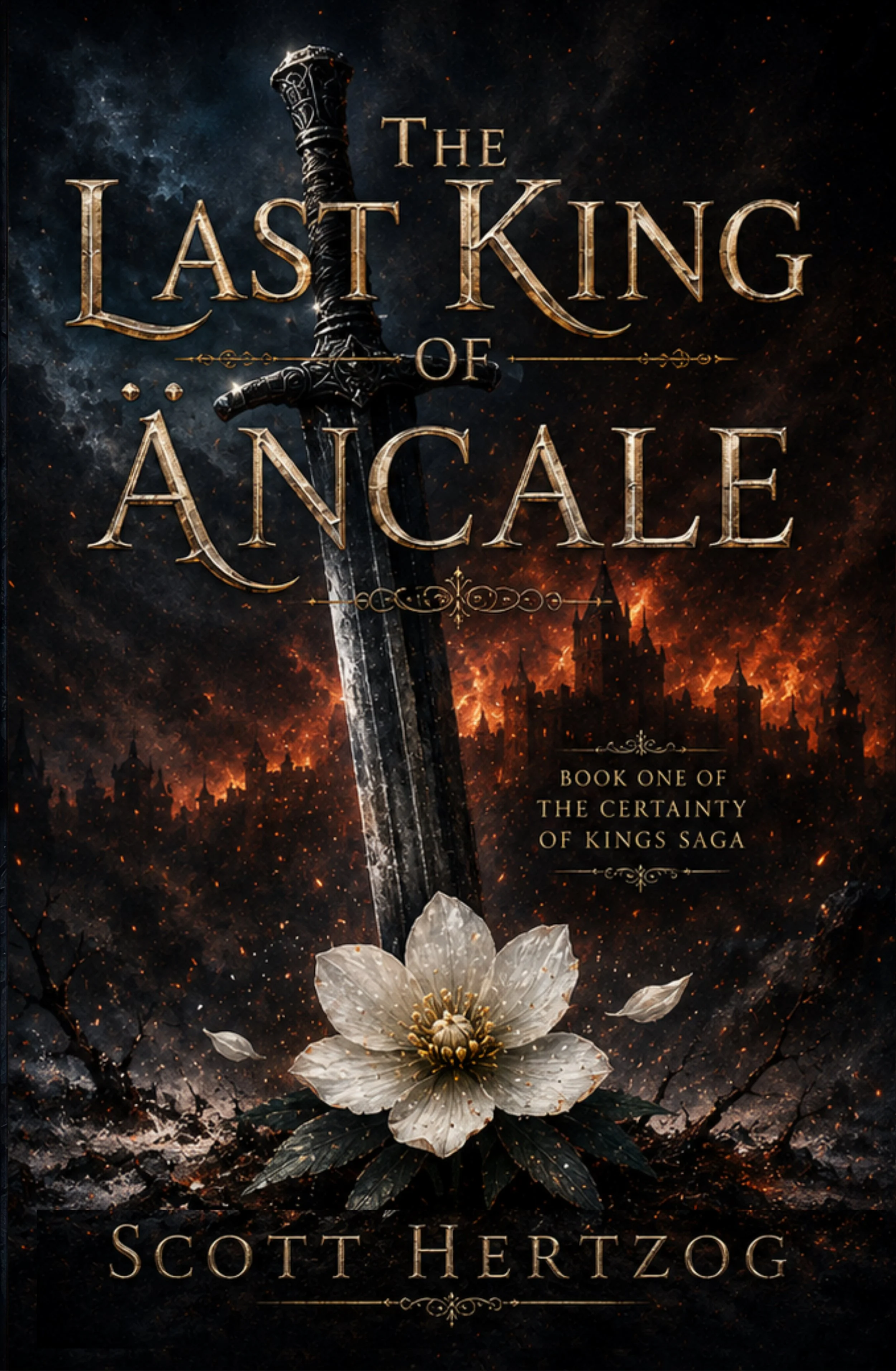 The Last King of Äncale hardcover by Scott Hertzog