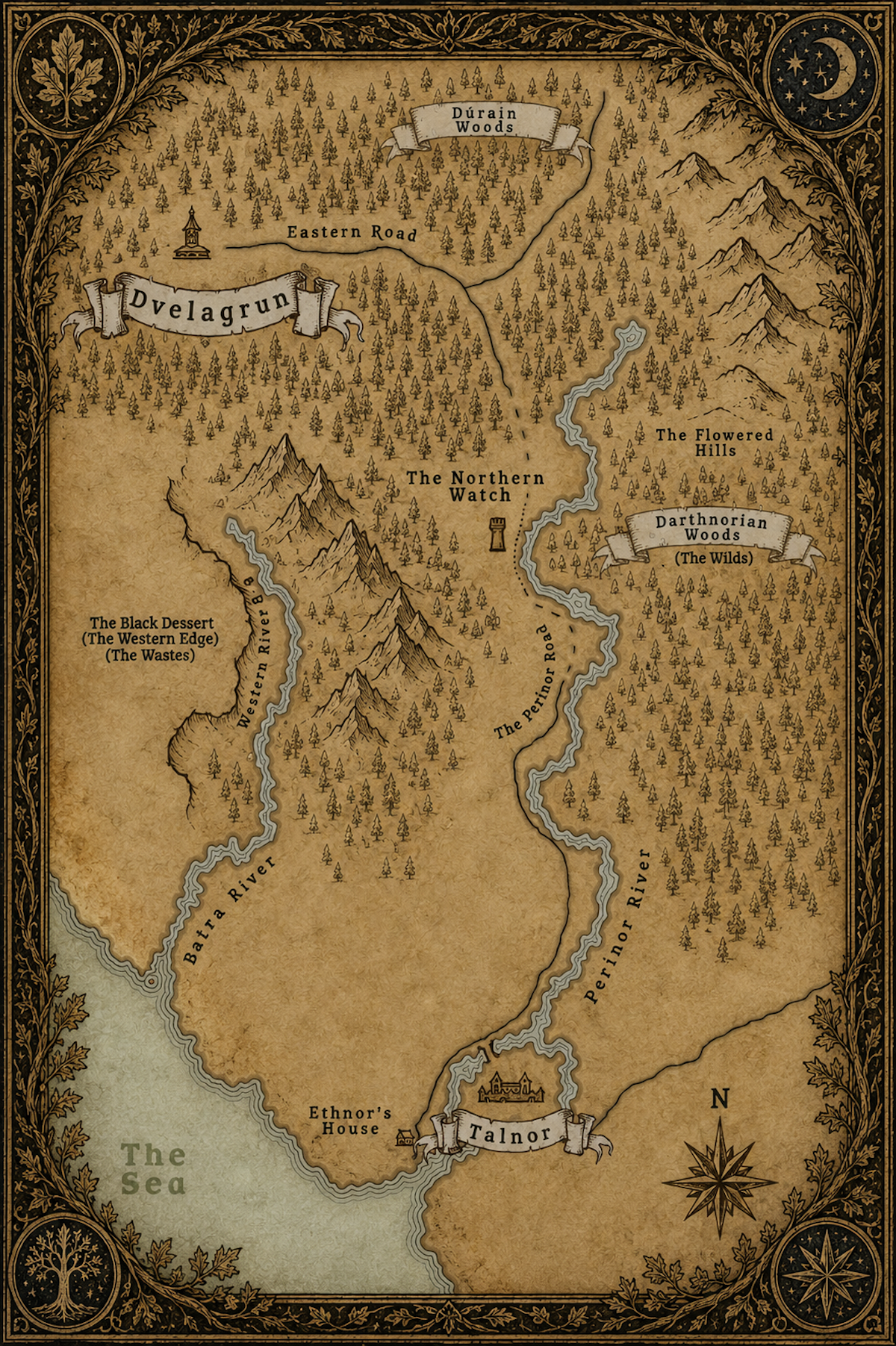 Despair of Kréchellia Map