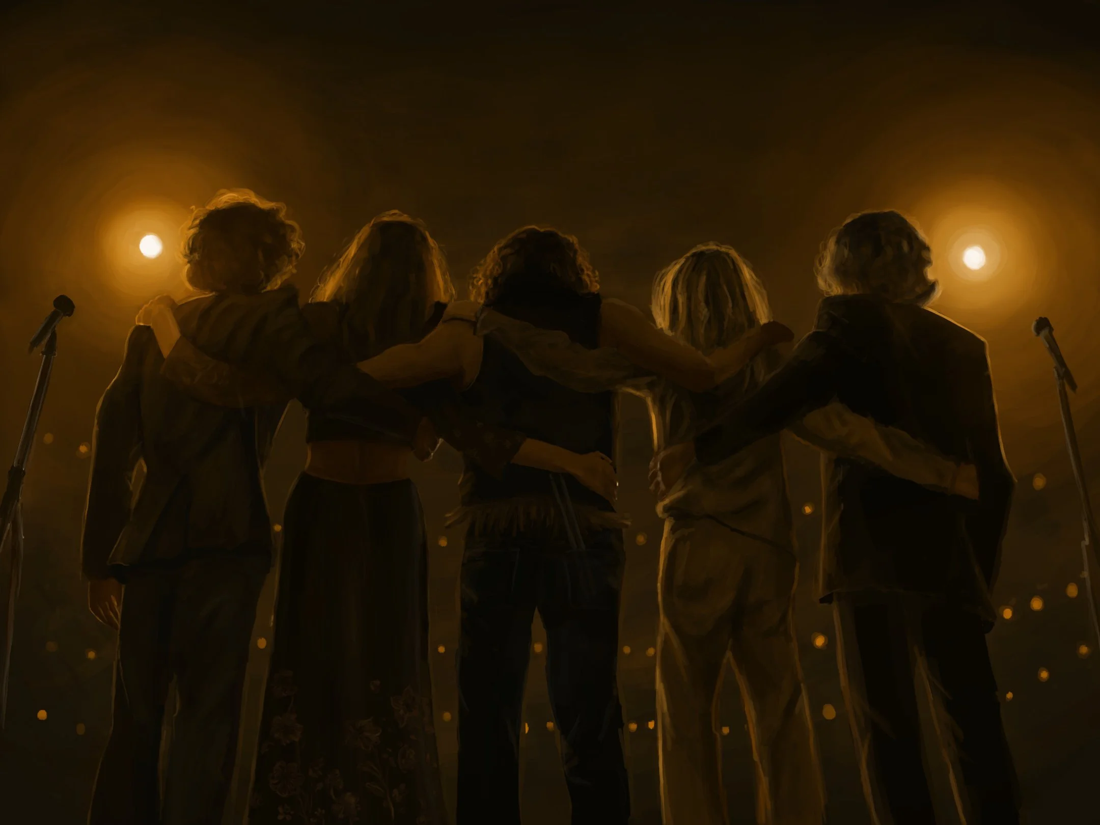 Daisy Jones and The Six - Book Illustration End