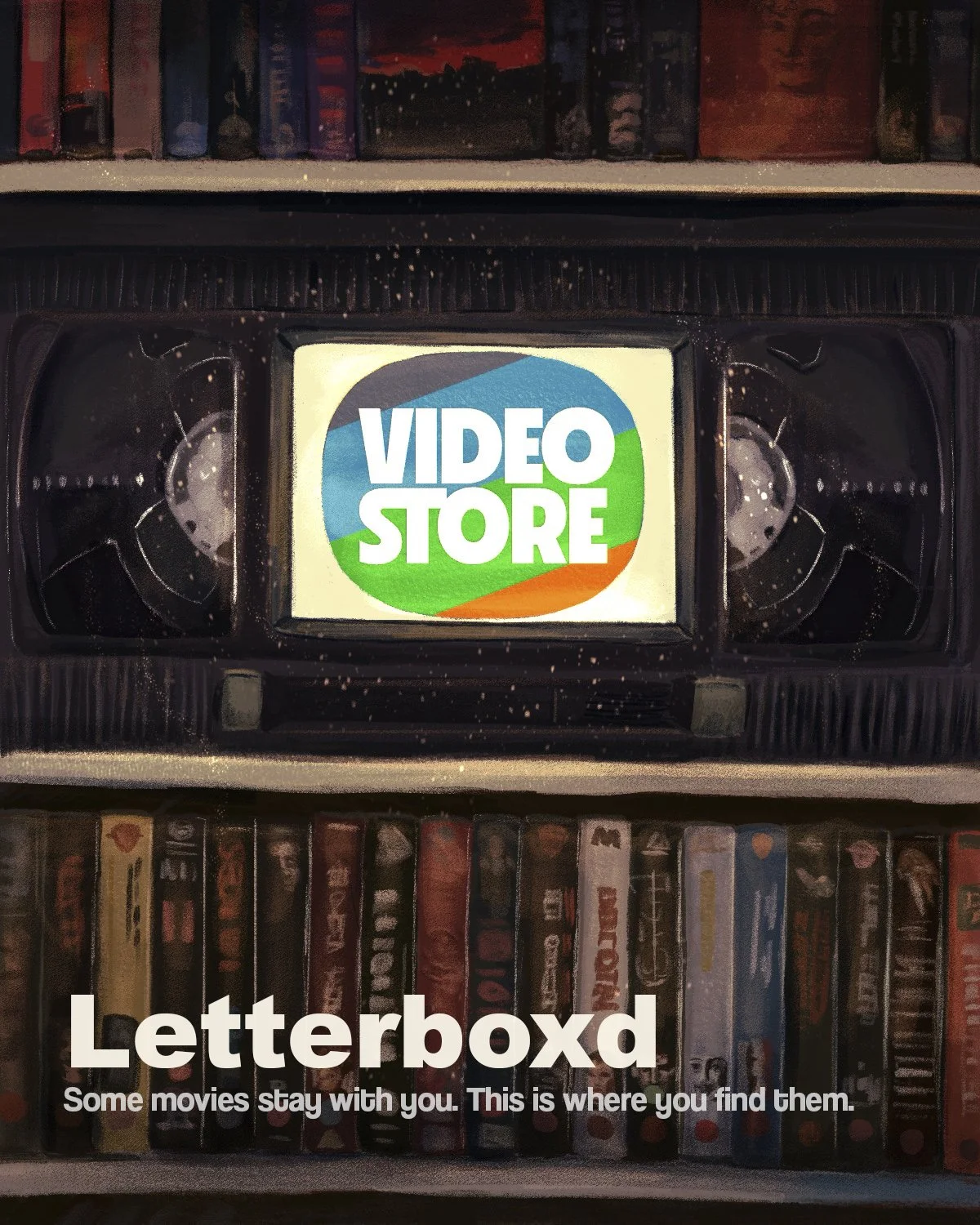 Letterboxd Video Store Advertisement