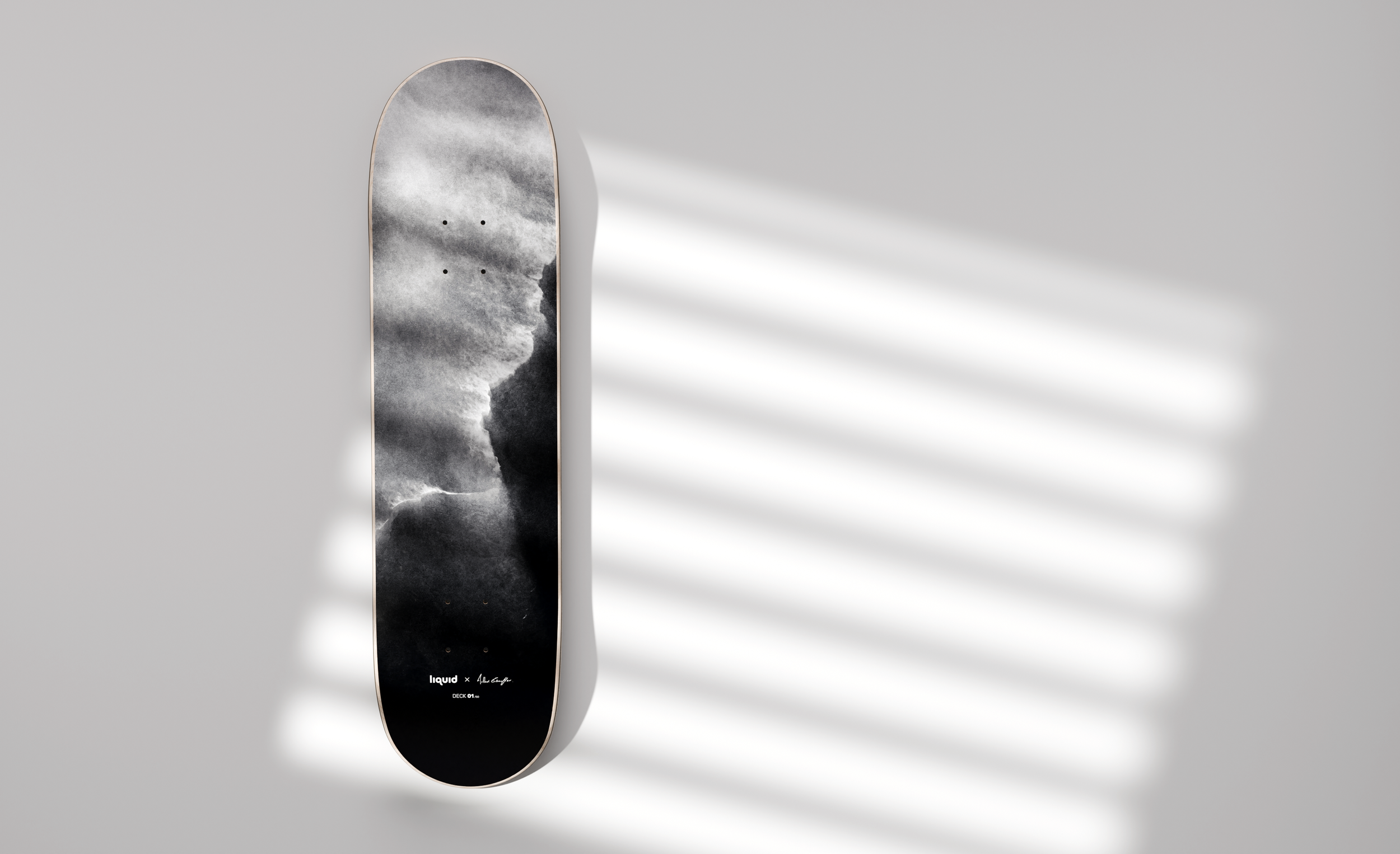 LIQUID x Arthur Escoffier - 8"5 street board deck - LIMITED EDITION
