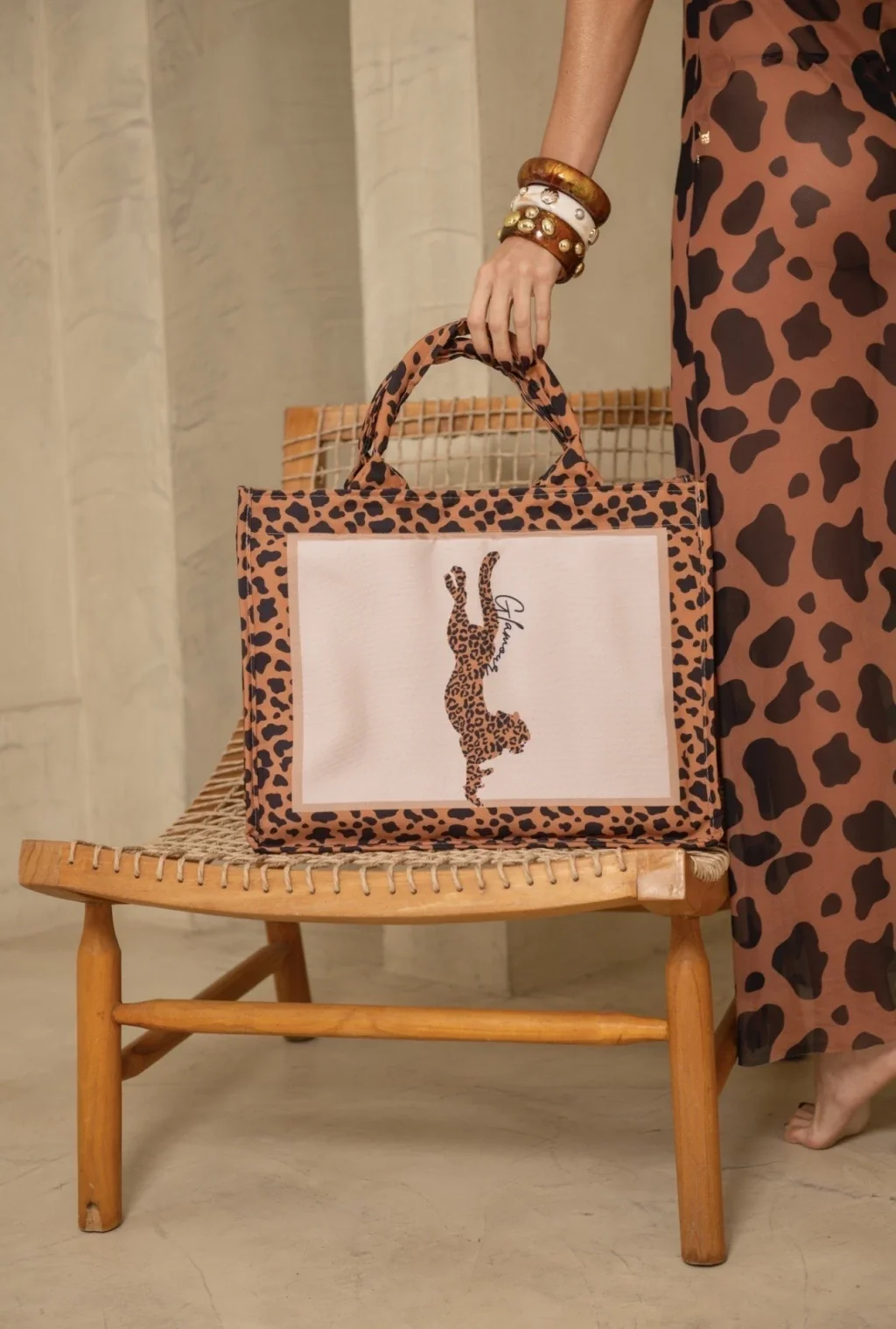 SUMMER BAG - CHEETAH GLAMOUR