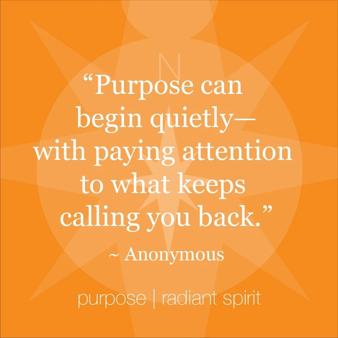 Paying closer attention to what keeps calling me back.
#mynextwave #purpose #presence #purposefulliving #growthmindset curiosity becoming livefully reflection