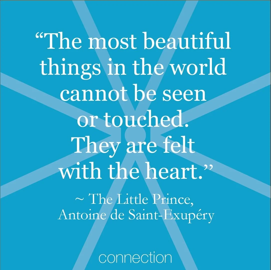 Feeling more. Paying closer attention. #mynextwave #connection #presence #payingattention #feelmore thelittleprince curiosity humanconnection slowliving meaningfulmoments