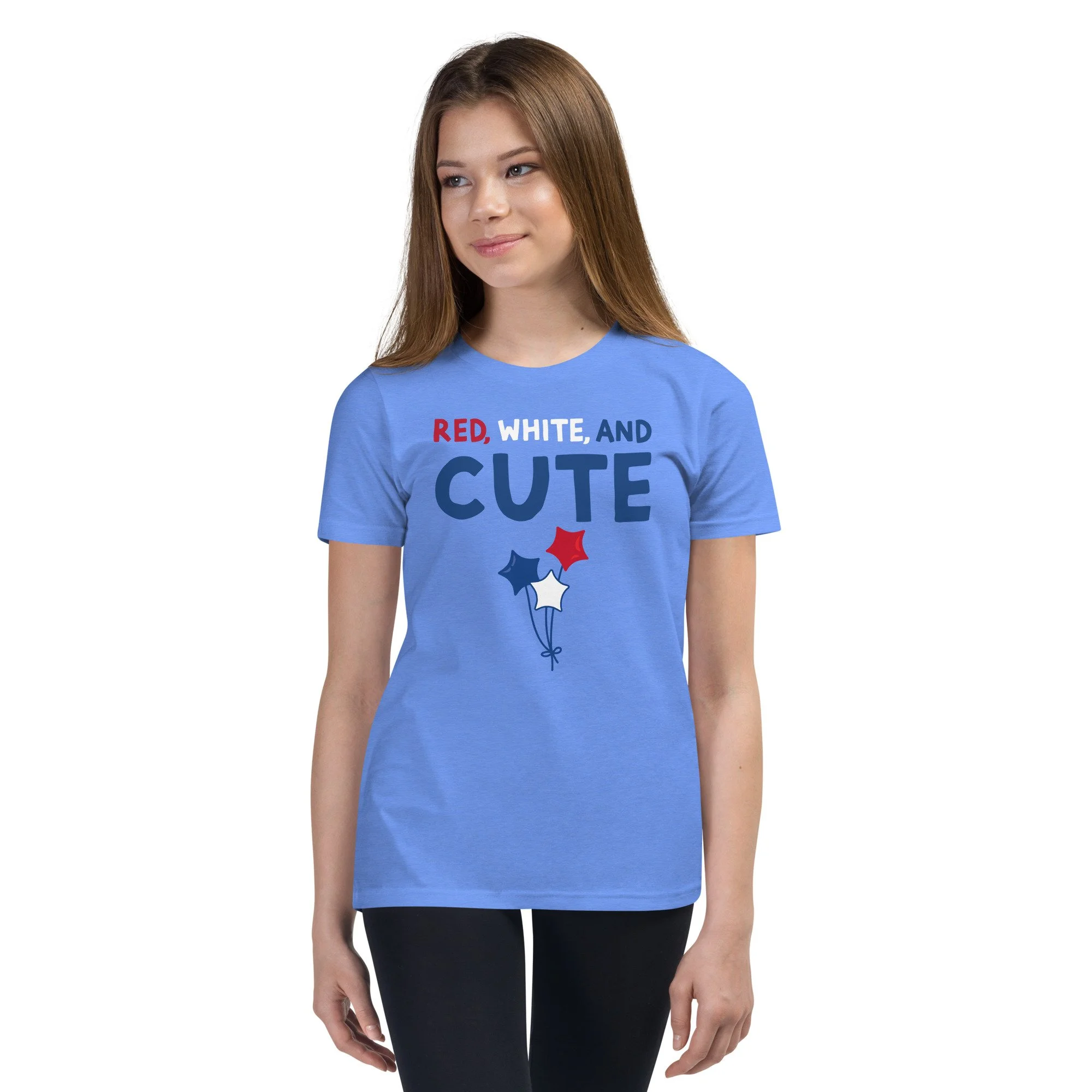 Red, White, and Cute Youth T-Shirt