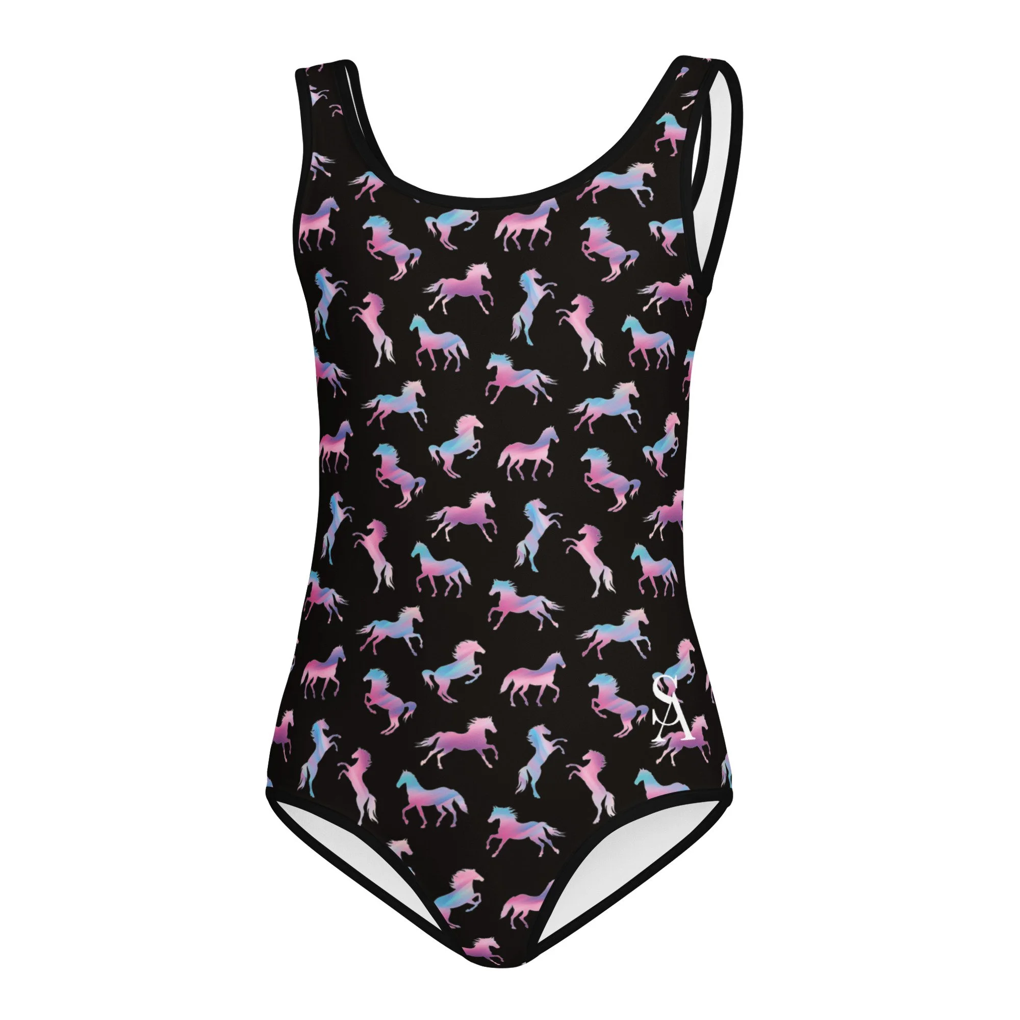Cotton Candy Rodeo Kids Swimsuit (Sizes 2T-7)