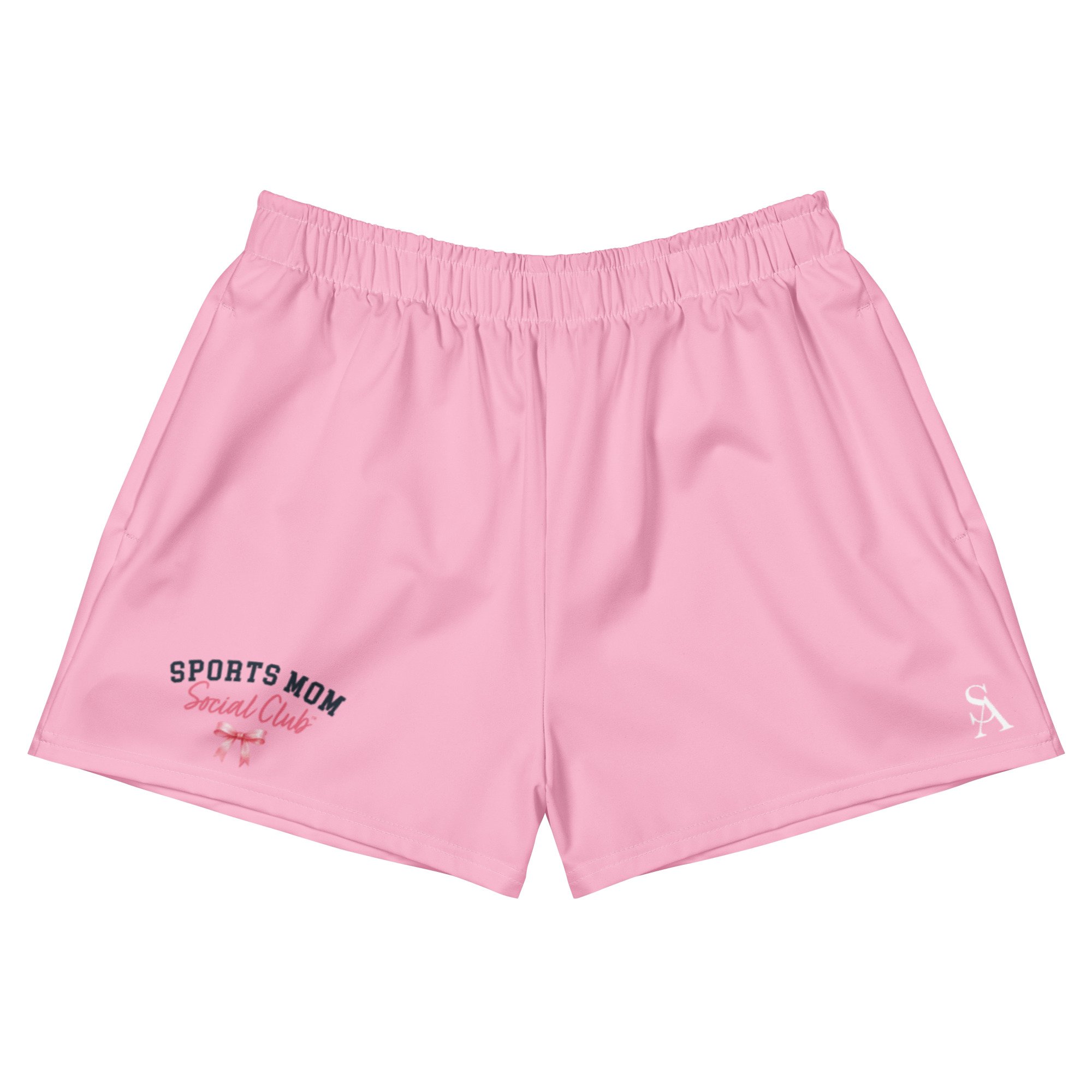 SMSC™ Cotton Candy Pink Unisex Athletic Shorts