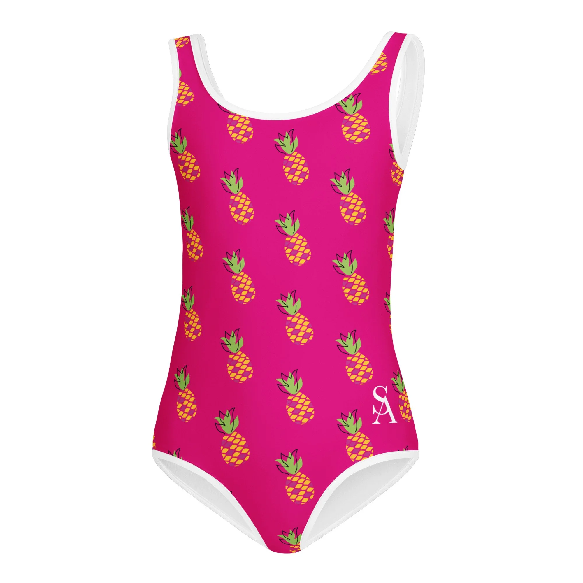 Pineapple Pop Kids Swimsuit (Sizes 2T-7)