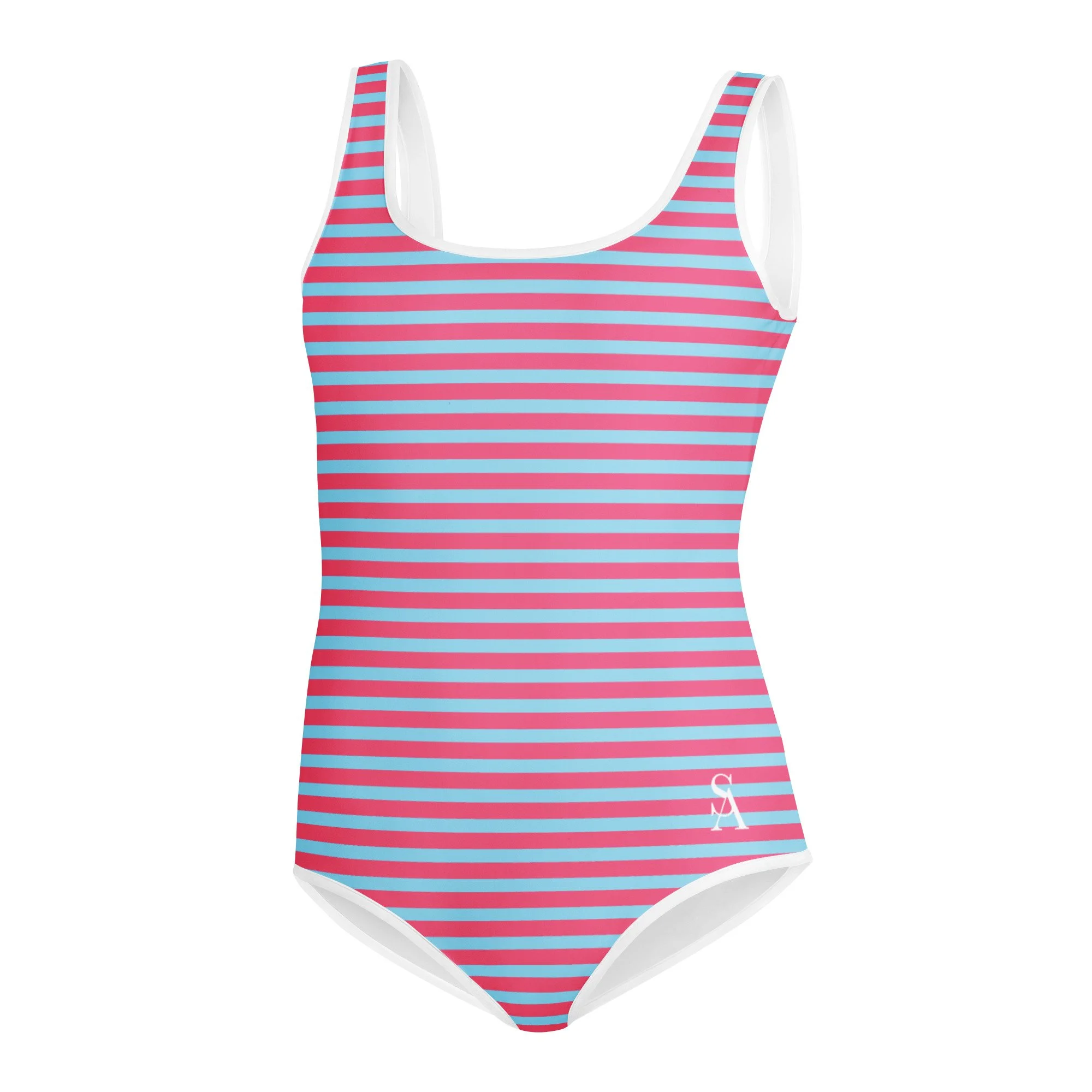 Candy Stripe Juniors Swimsuit (Sizes 8-20)