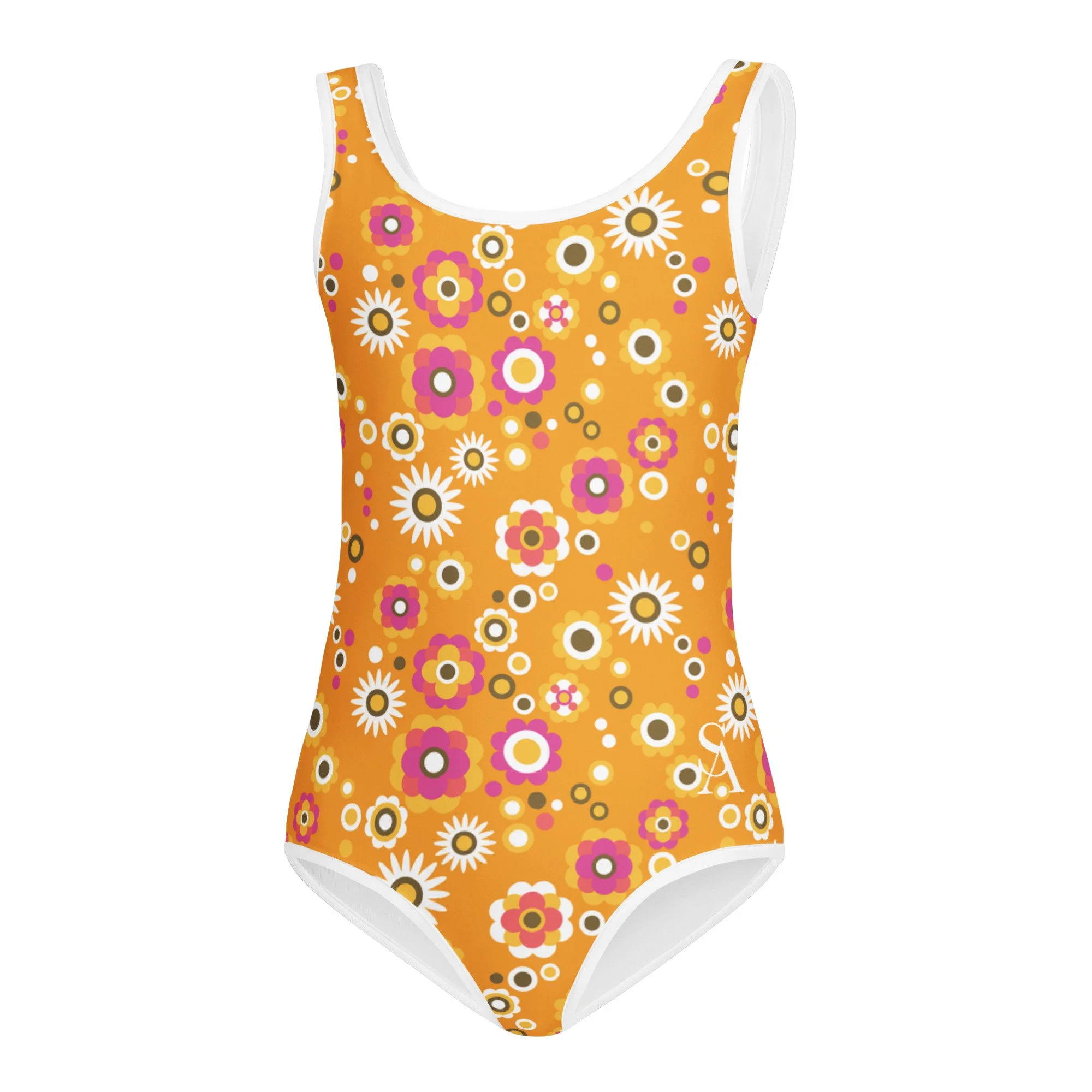 Flower Power Kids Swimsuit (Sizes 2T-7)