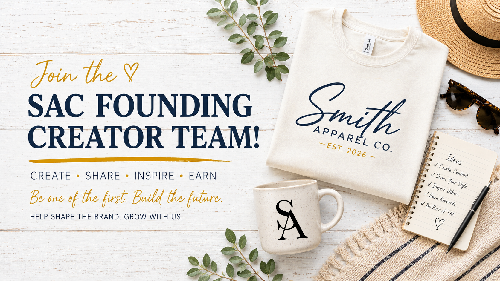 Join the SAC Founding Creator Team!