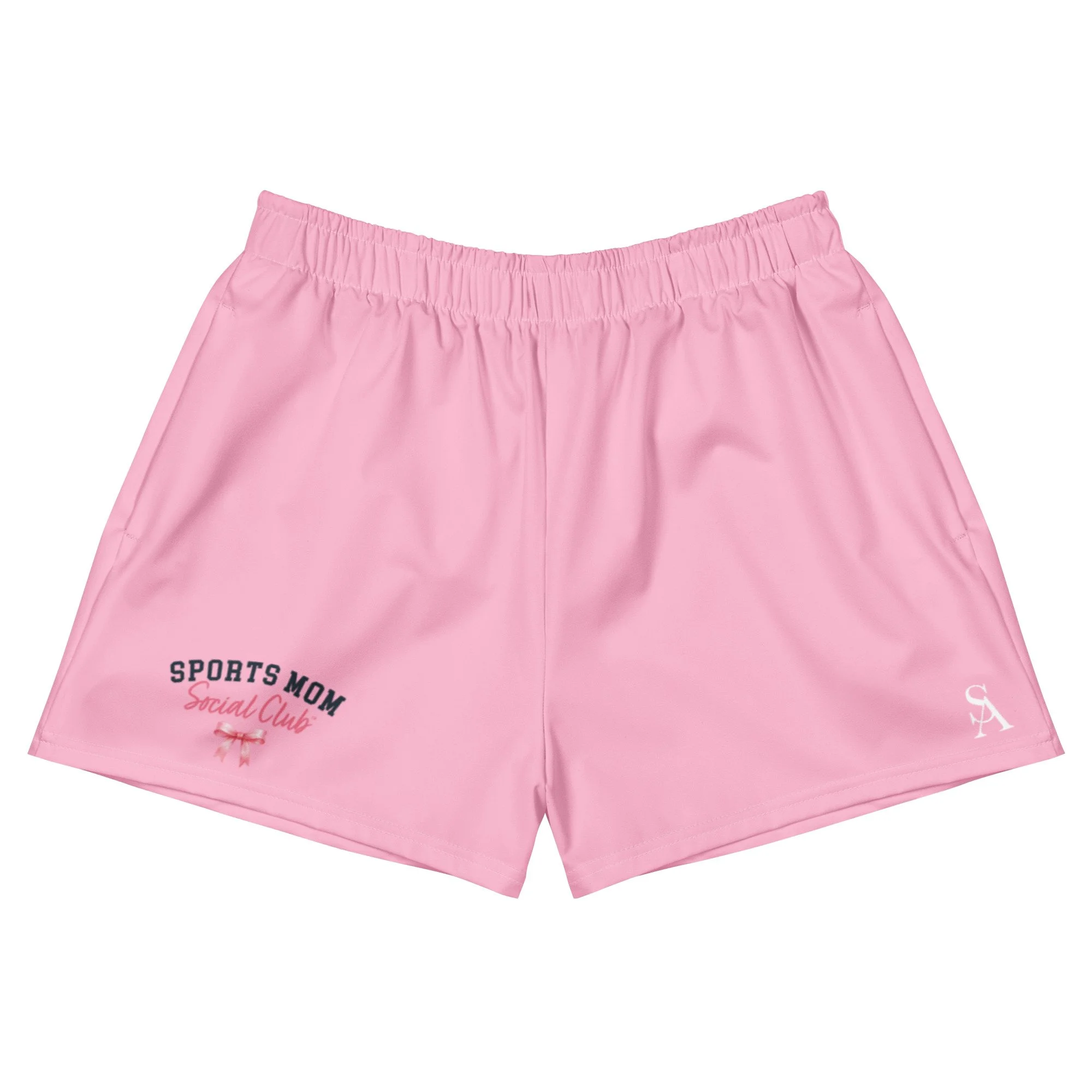 SMSC™ Cotton Candy Pink Unisex Athletic Shorts