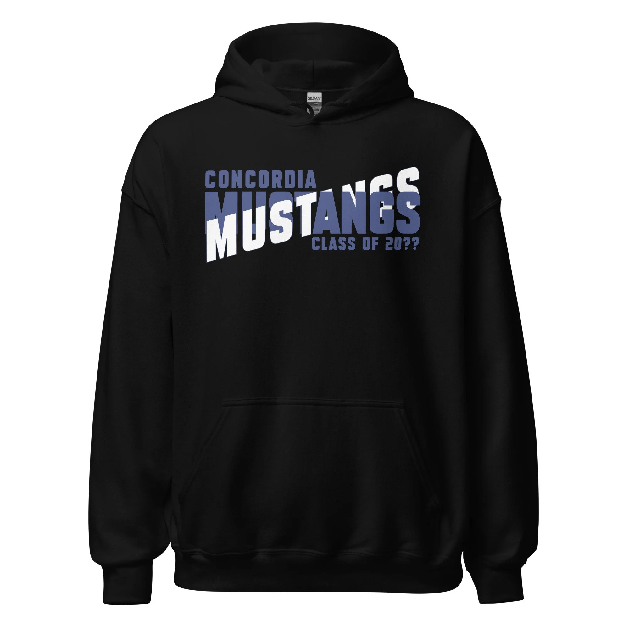 Class of 20?? Concordia Mustangs Hoodie - Gildan