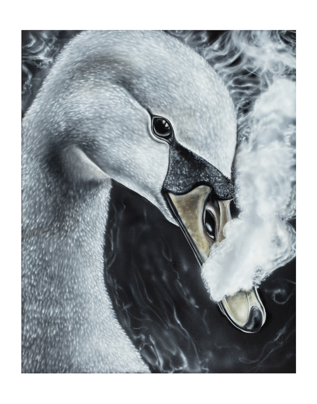 Smoking Swan II