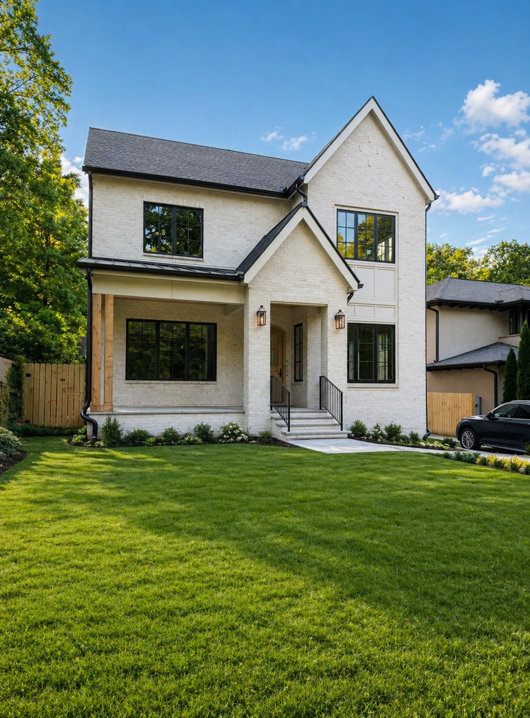 Custom home built by Brock Real Estate & Construction in Virginia Highlands, Atlanta, Georgia