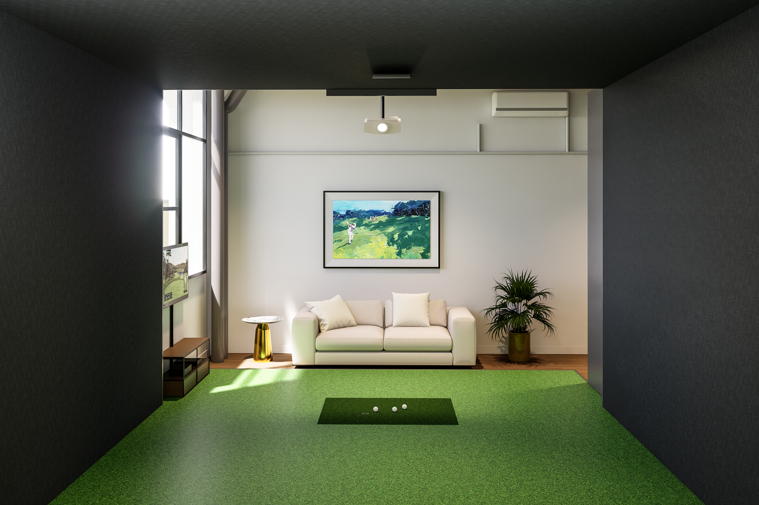 Gantry Golf Club lounge