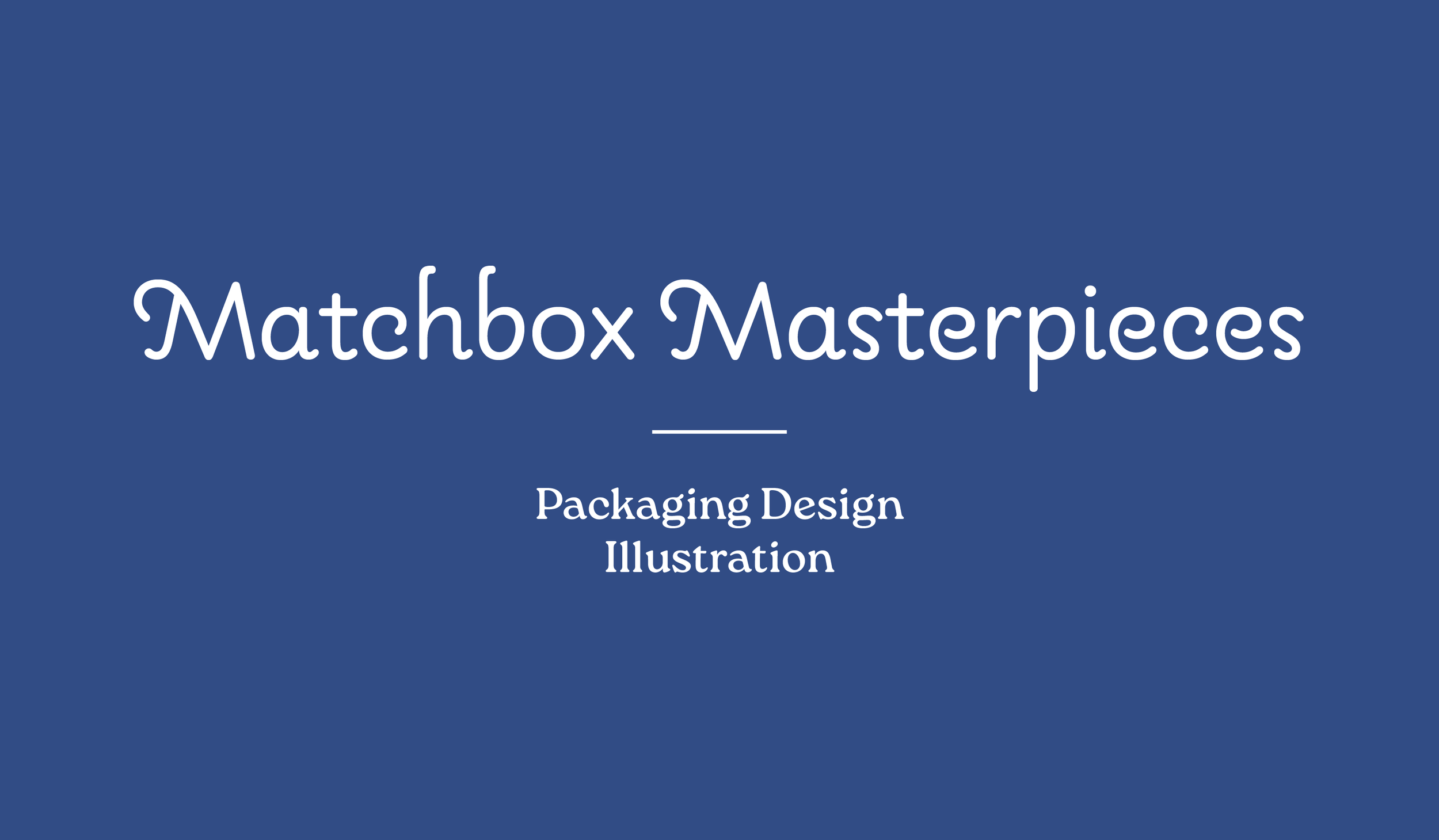 Matchbox Masterpieces