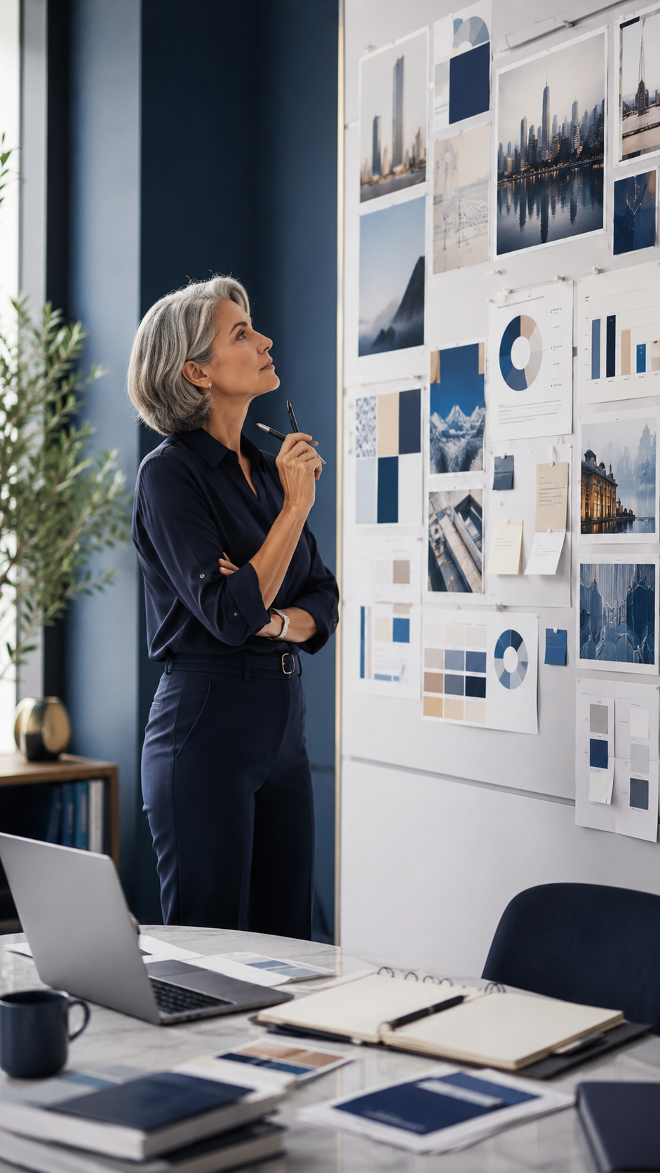 Strategic planning in a modern office