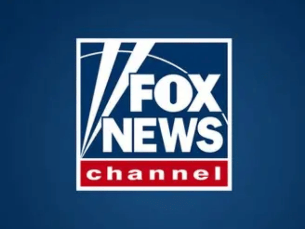 Fox News Channel logo on a blue background, featuring white text and a red banner with the word 'channel'.
