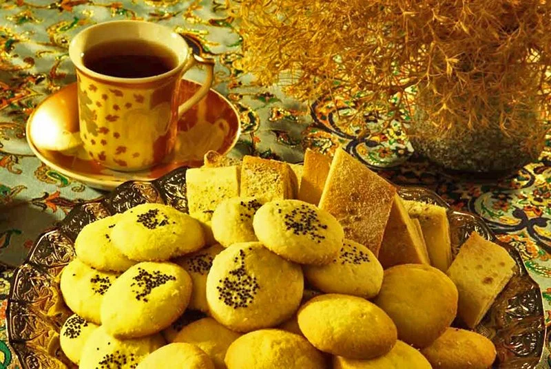 Rice Cookies (Naan Berenji)