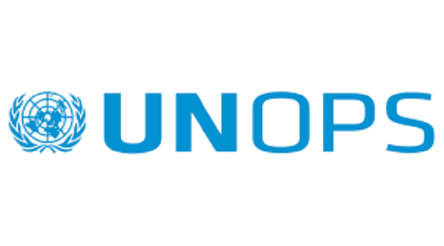 United Nations Office for Project Services (UNOPS) logo with the UN emblem and blue text.
