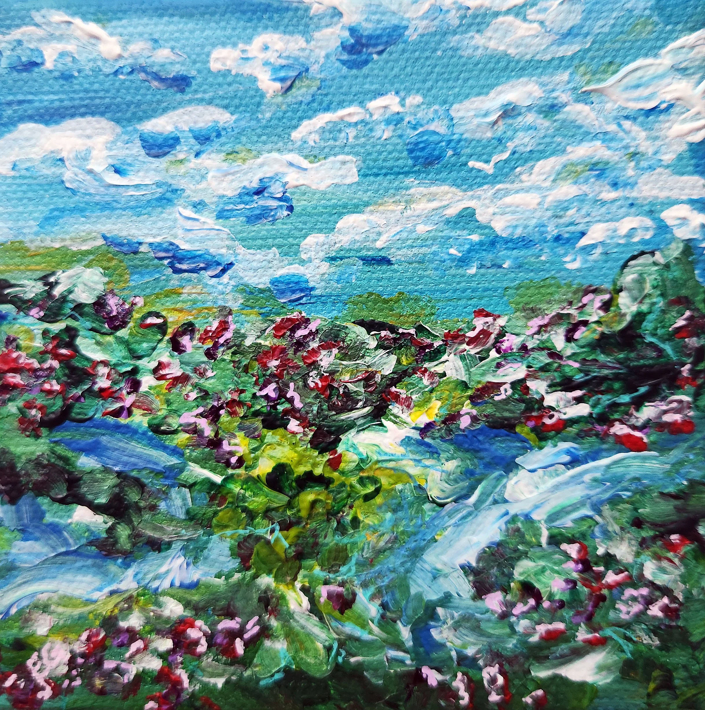 Mother Nature
Acrylic Paint
4"x4"