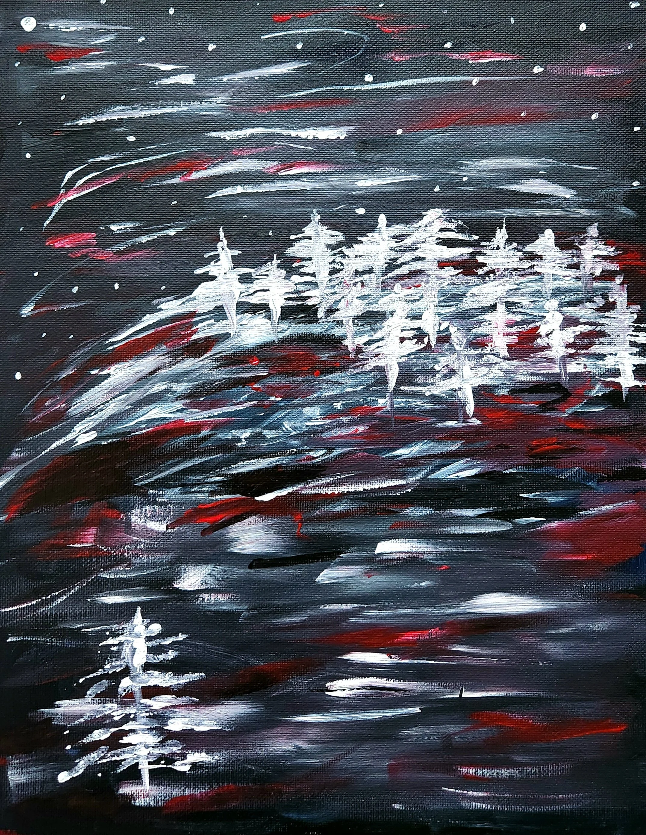 Isolation
Acrylic Paint
14"x11"