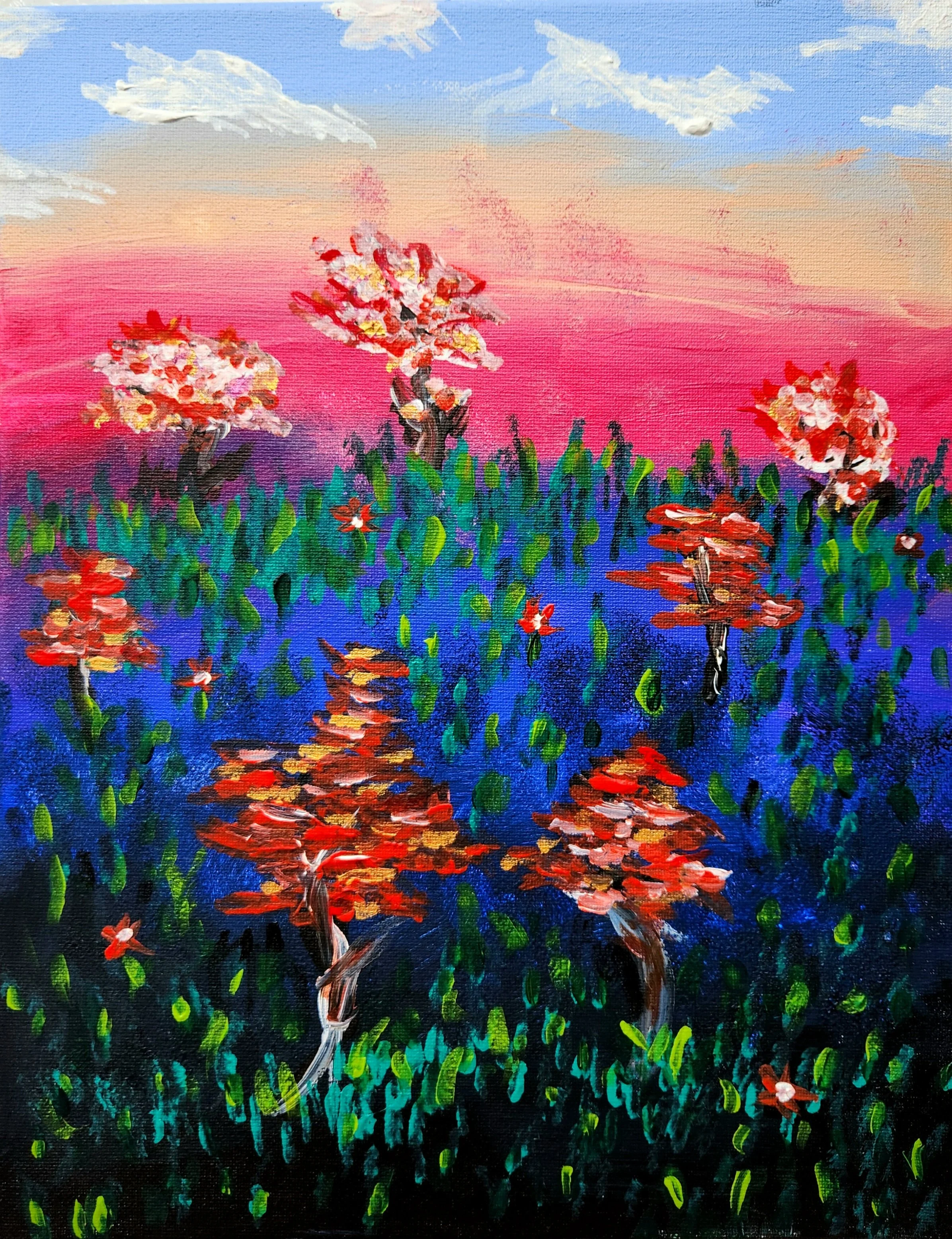 Poison
Acrylic Paint
16"x12"