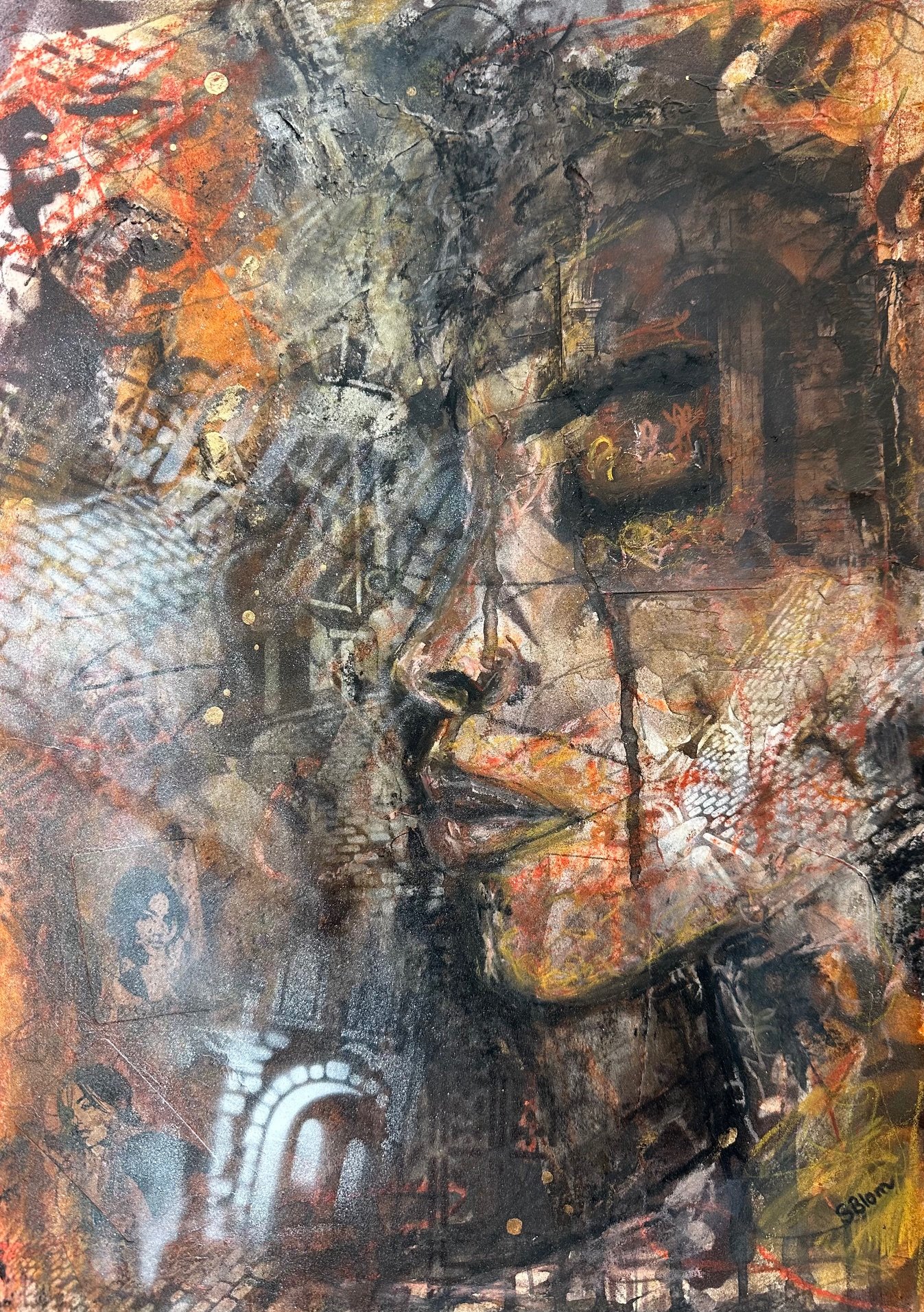 The Doors Within III - 420mm x 297mm