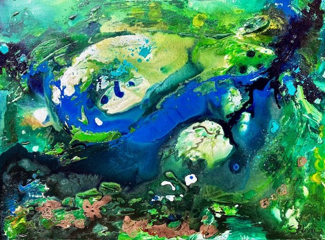 Blue Springs
610mm x 460mm