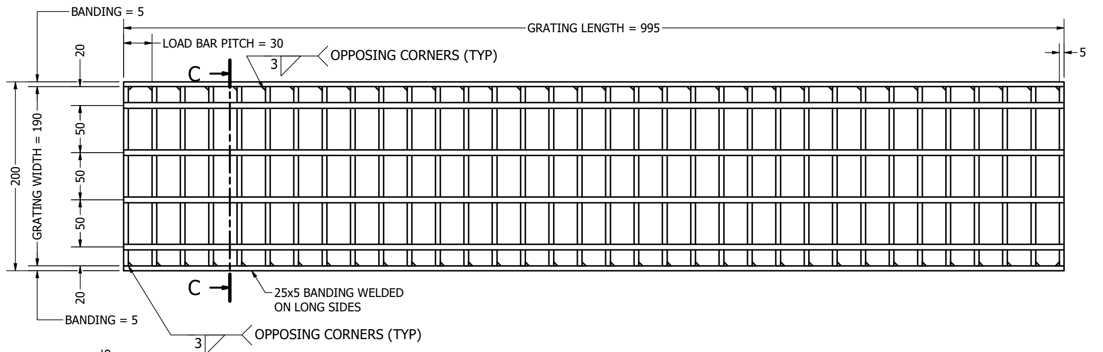 200 B (grate only)