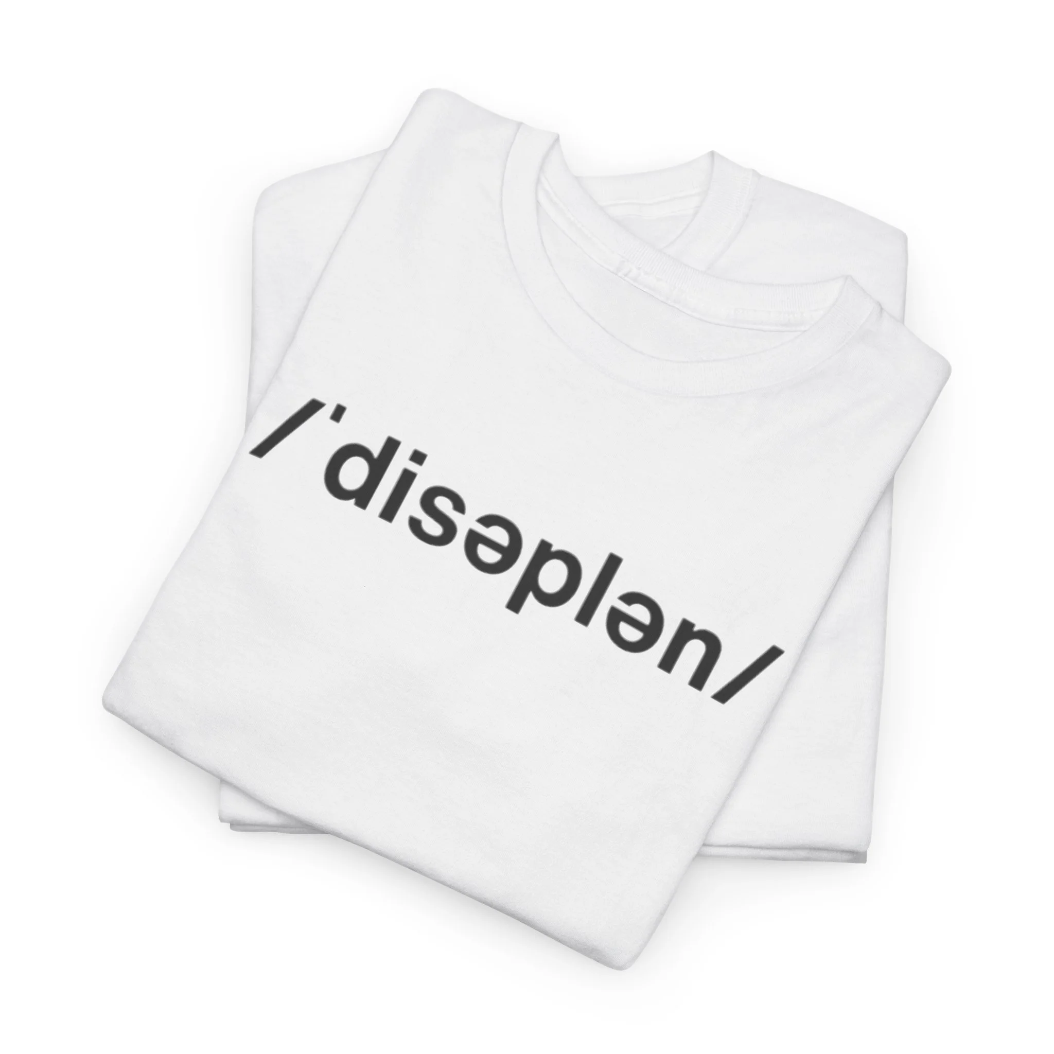 The /ˈdisəplən/ Standard Tee