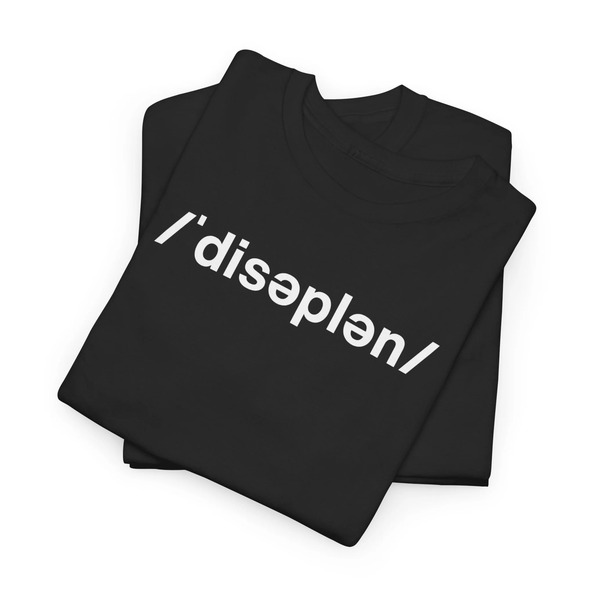 /'disəplən/ Rest is Mandatory, Not Optional Tee (Black)