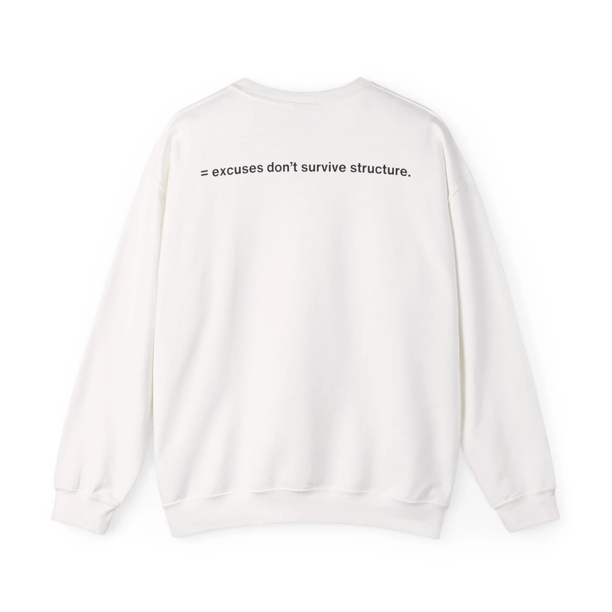 /ˈdisəplən/ — Demands Consistency Sweatshirt
