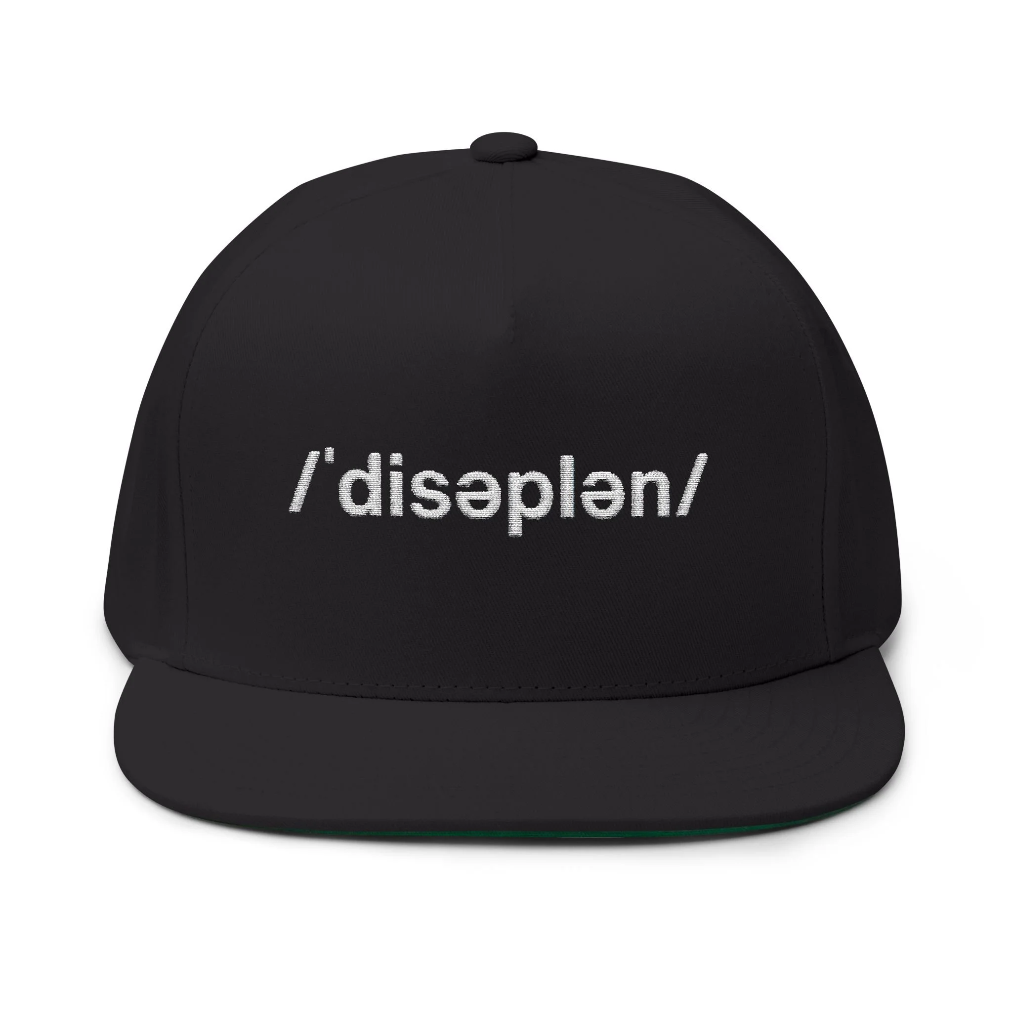 The /ˈdisəplən/ Structured Cap (Black)