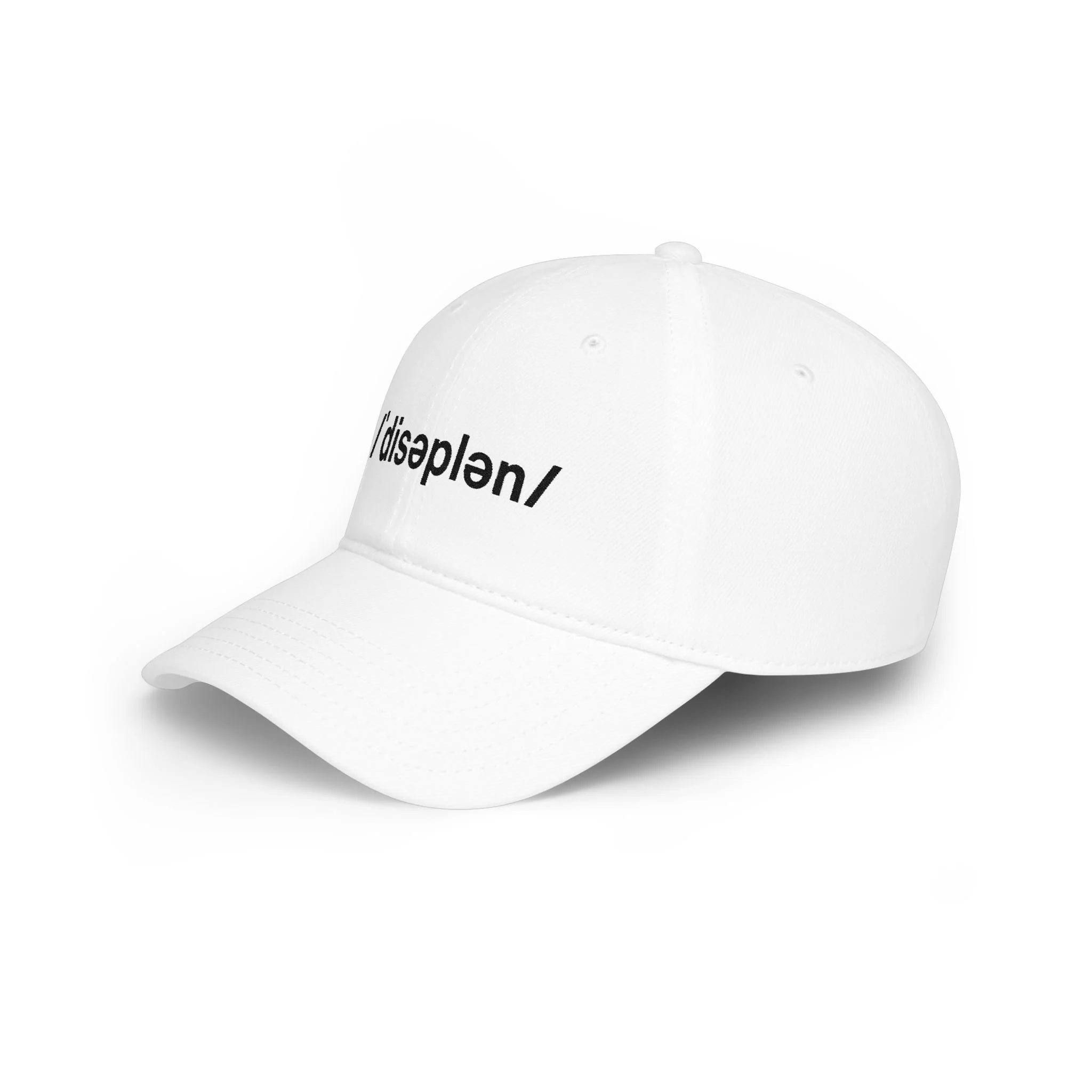 The /ˈdisəplən/ Everyday Cap (White)