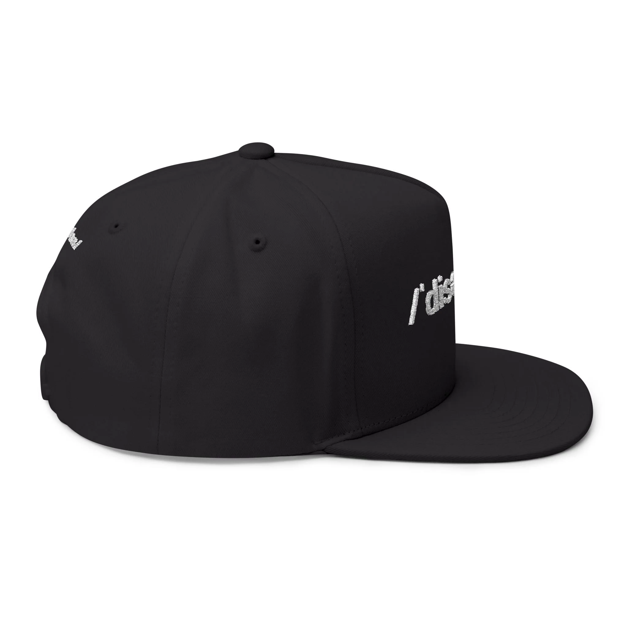 The /ˈdisəplən/ Structured Cap (Black)