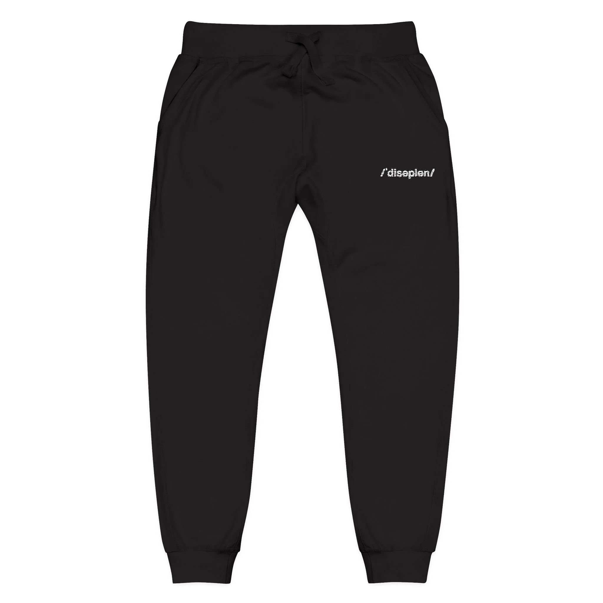 The /ˈdisəplən/ Uniform Jogger — Black