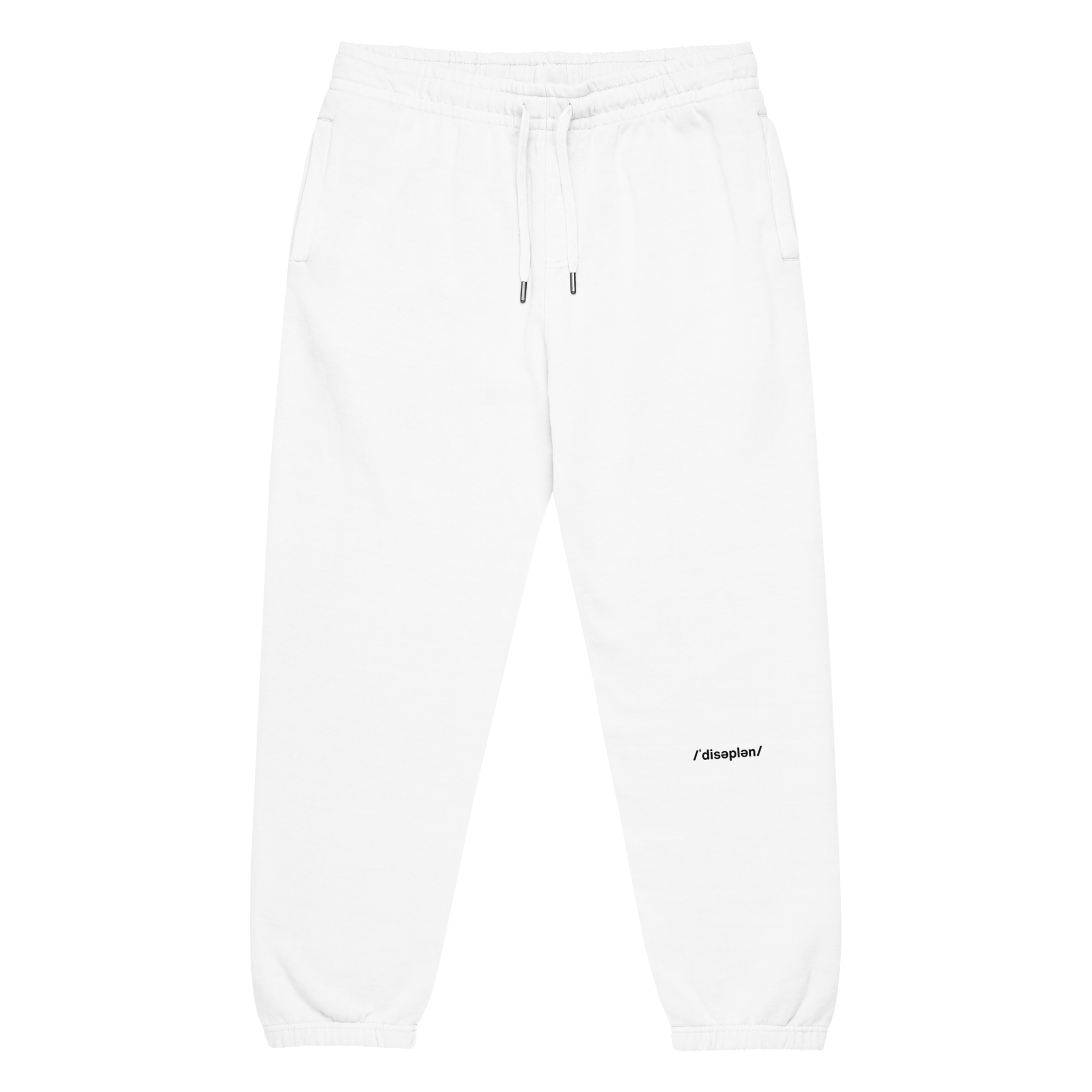 The Standard /ˈdisəplən/ Urban Sweatpants — White