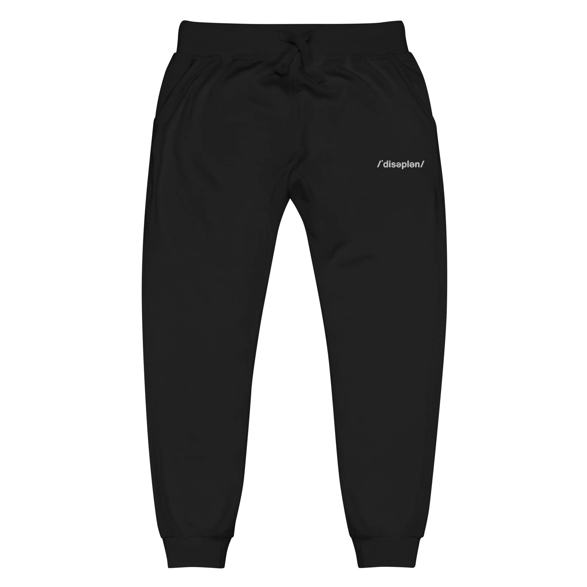 The /ˈdisəplən/ Uniform Jogger — Black