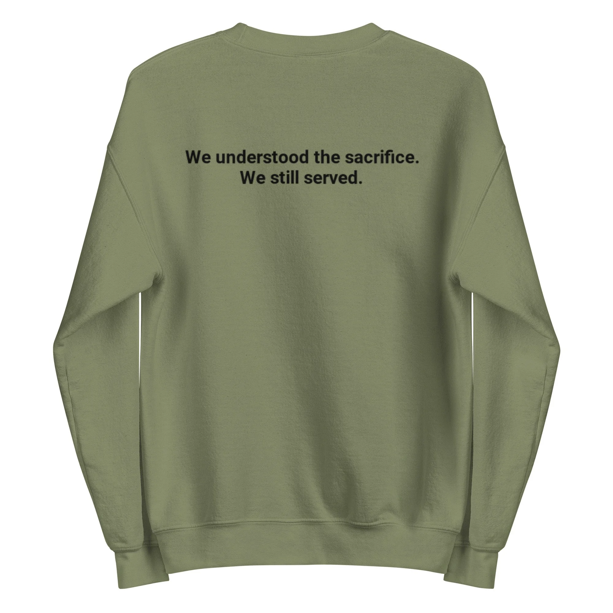 The Standard Sweatshirt - Military Limited Edition (back)
