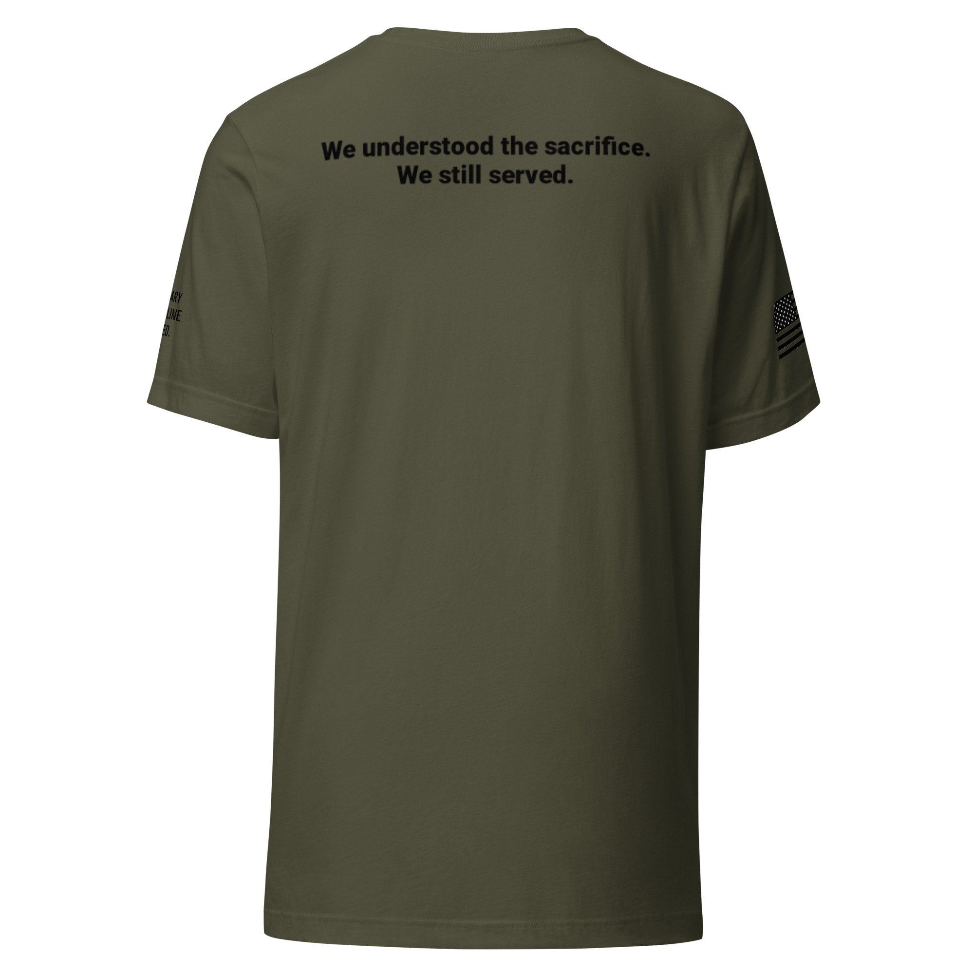 The Standard Tee - Military Limited Edition (back)