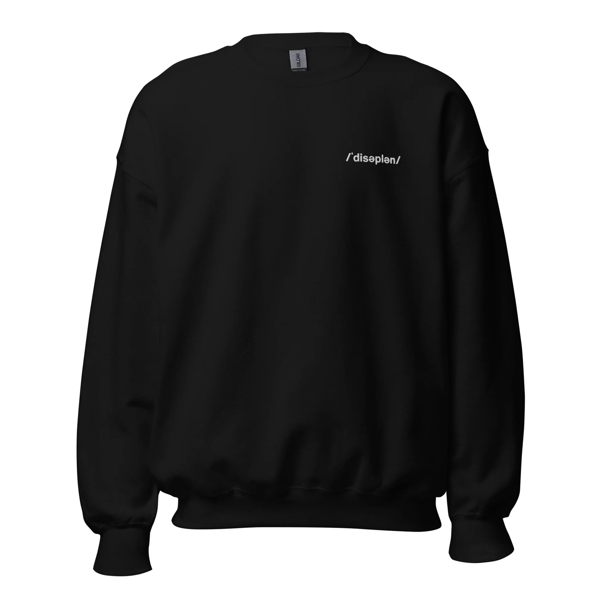 Uniform Sweatshirt — Black by Wear Discipline Co.