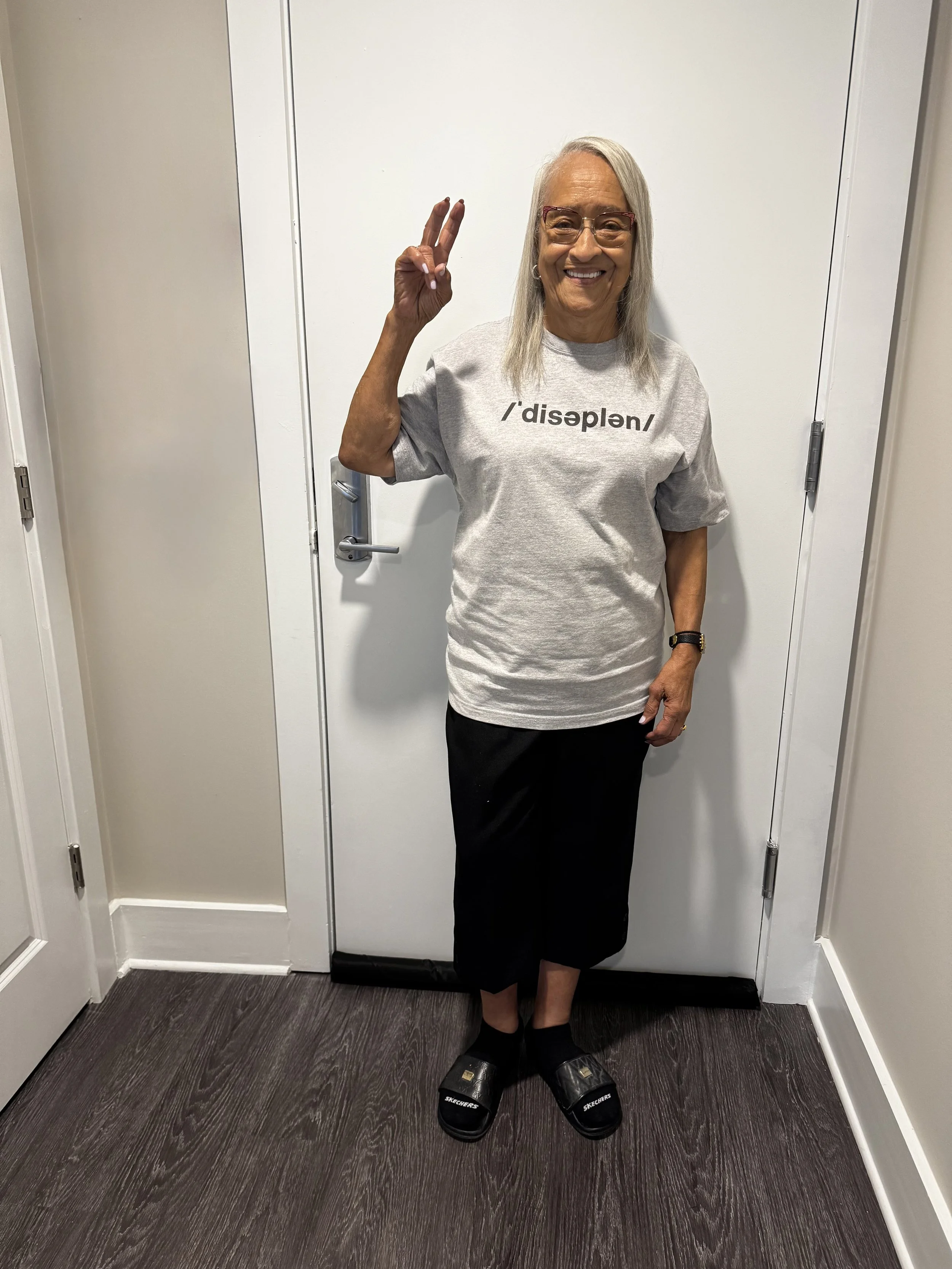 /ˈdisəplən/'s 91-year-old grandmother
Mrs. Edna Day
