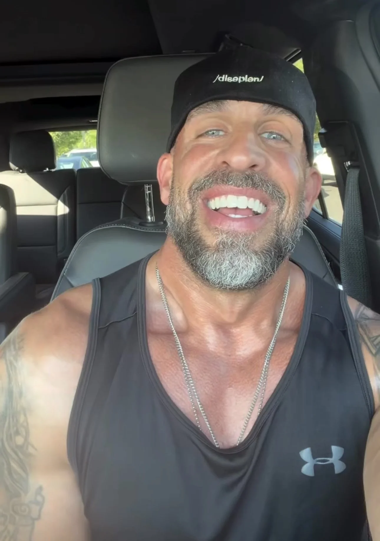 Capt Tom Rizzo wearing the /ˈdisəplən/ Structured Flexfit Cap