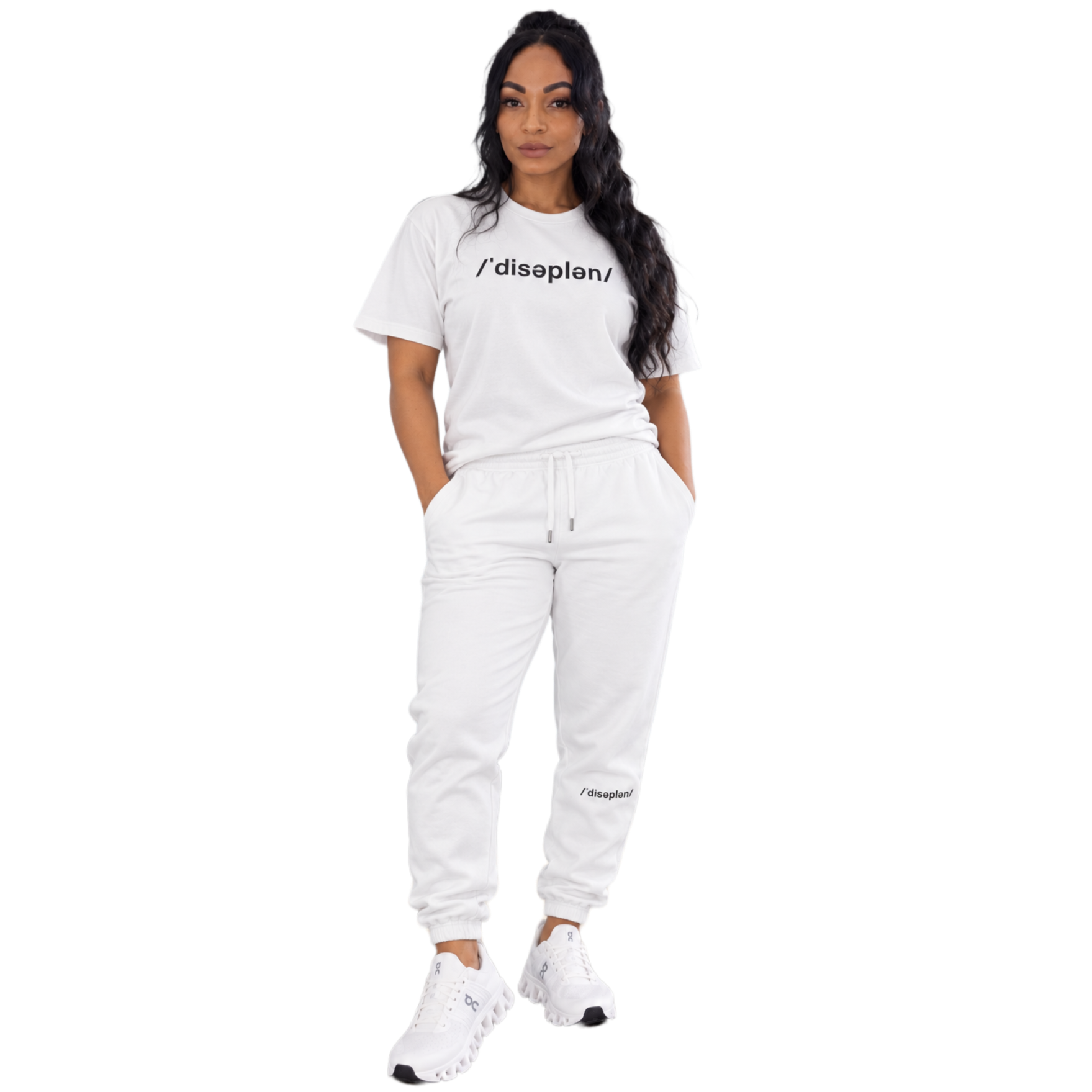 Dr. Monique M. Chouraeshkenazi The /ˈdisəplən/ Standard “Action Over Intention” tee in white by Wear Discipline Co.
