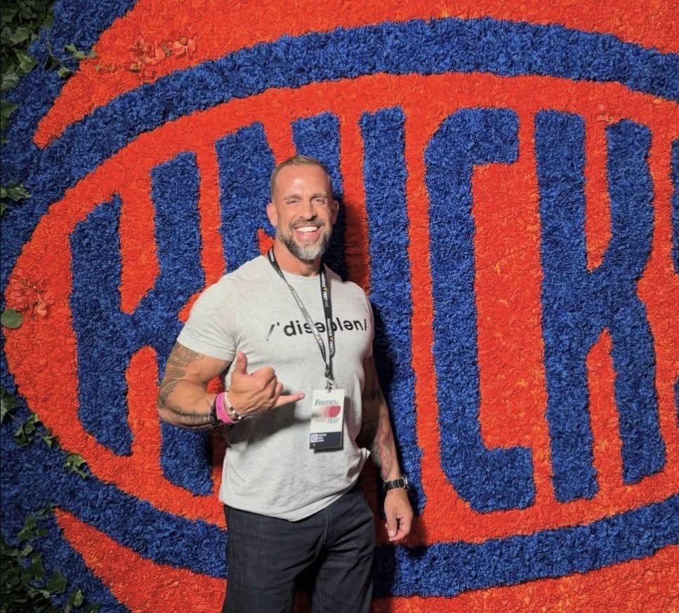 Capt Tom Rizzo wearing the /ˈdisəplən/ Standard Tee 