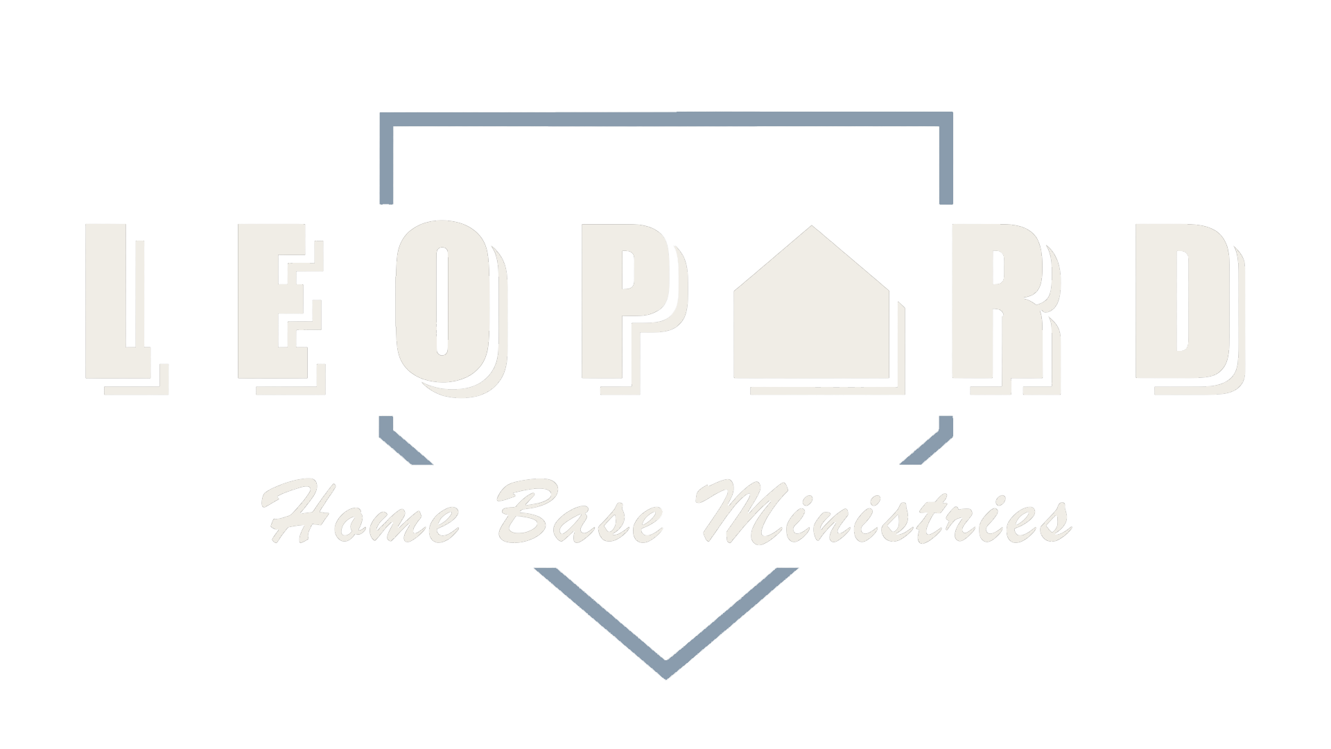 Logo with the words LEO PARD Home Base Minutemen inside a diamond shape