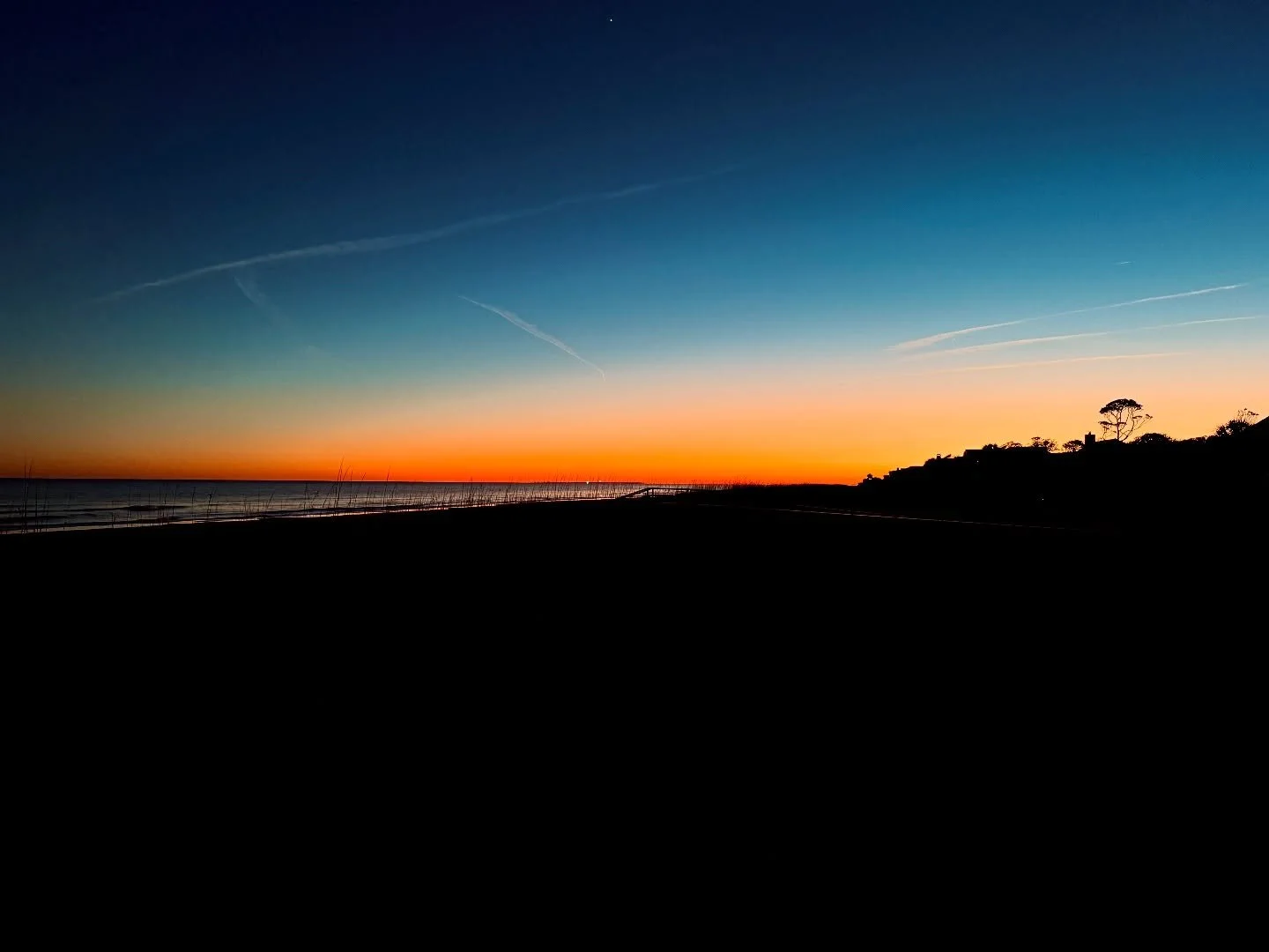 A beautiful sunset on a brisk winter evening. #photography #sunset