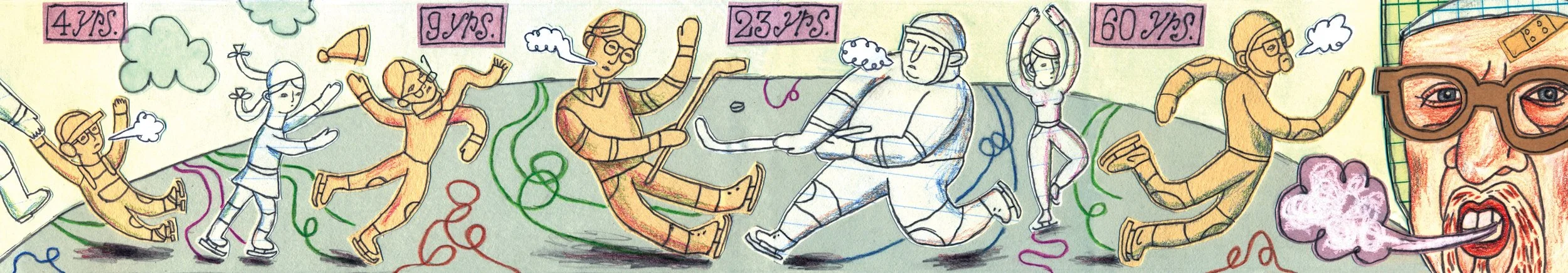 Learning to Skate (Not): Walrus